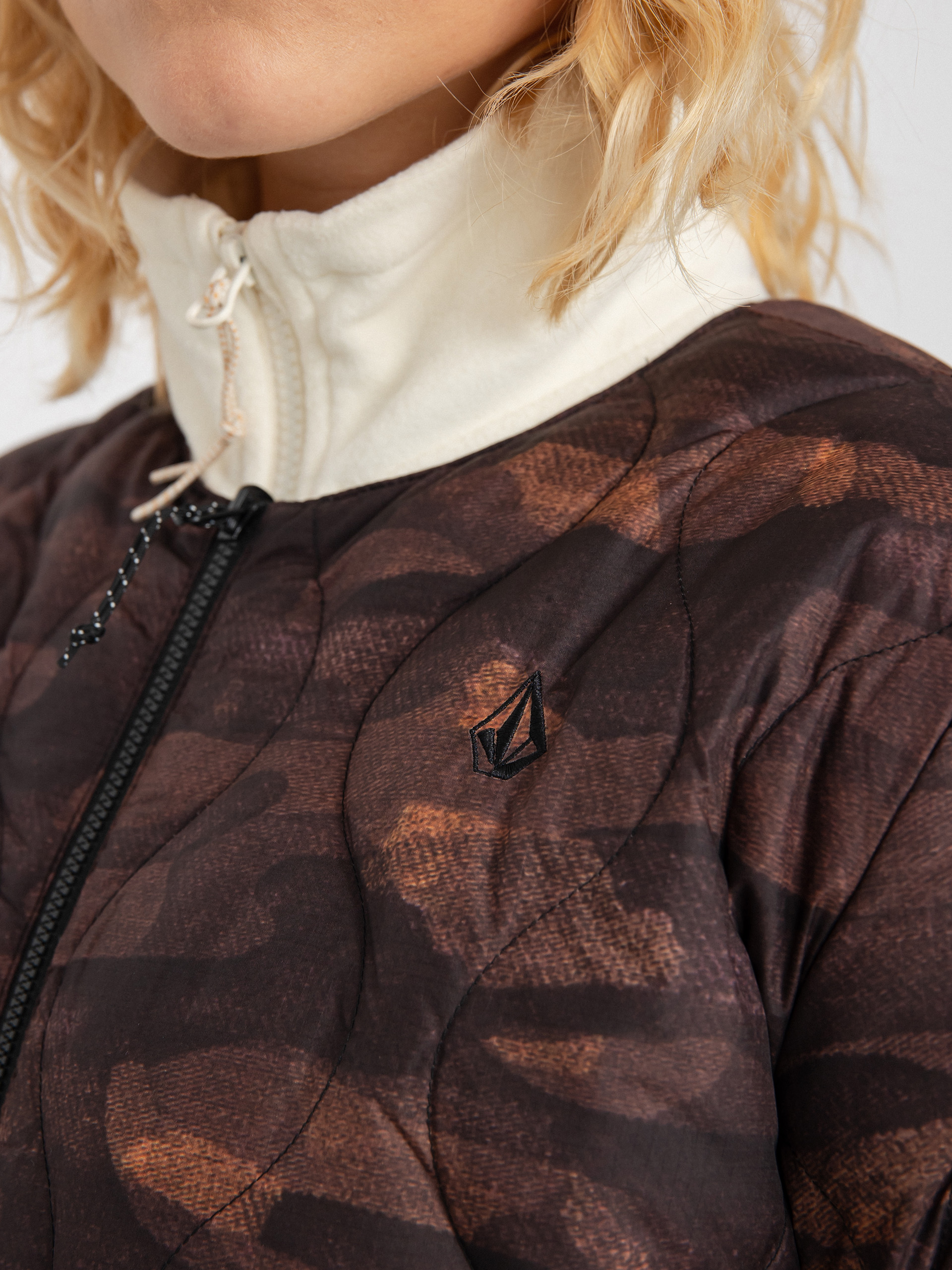 Womens Volcom Iris 3 In 1 Gore Tex Snowboard jacket (amethyst smoke)