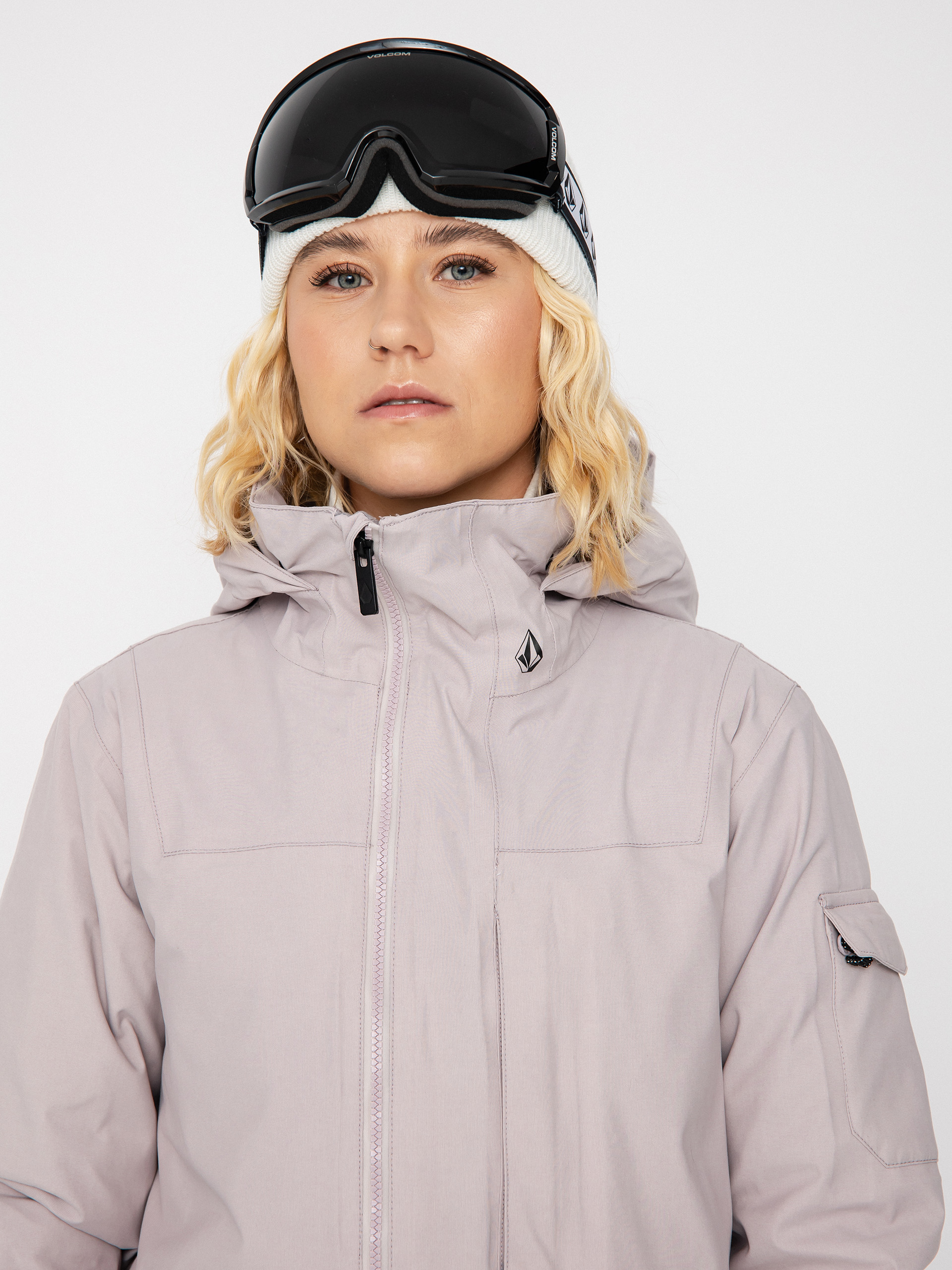 Womens Volcom Iris 3 In 1 Gore Tex Snowboard jacket (amethyst smoke)
