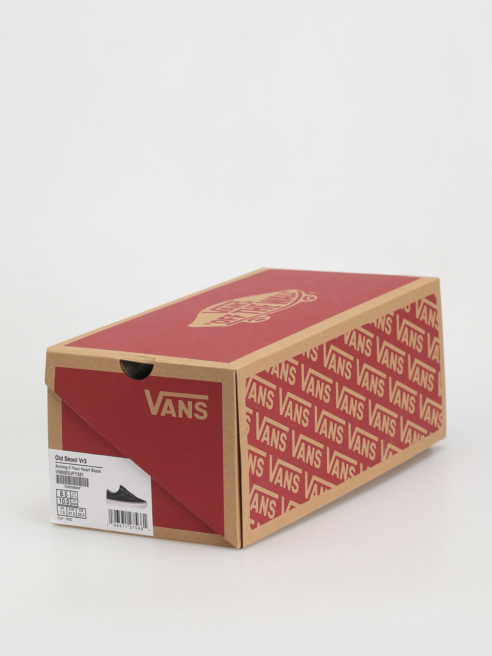 Vans Old Skool Shoes (aiming 4 your heart black/white)