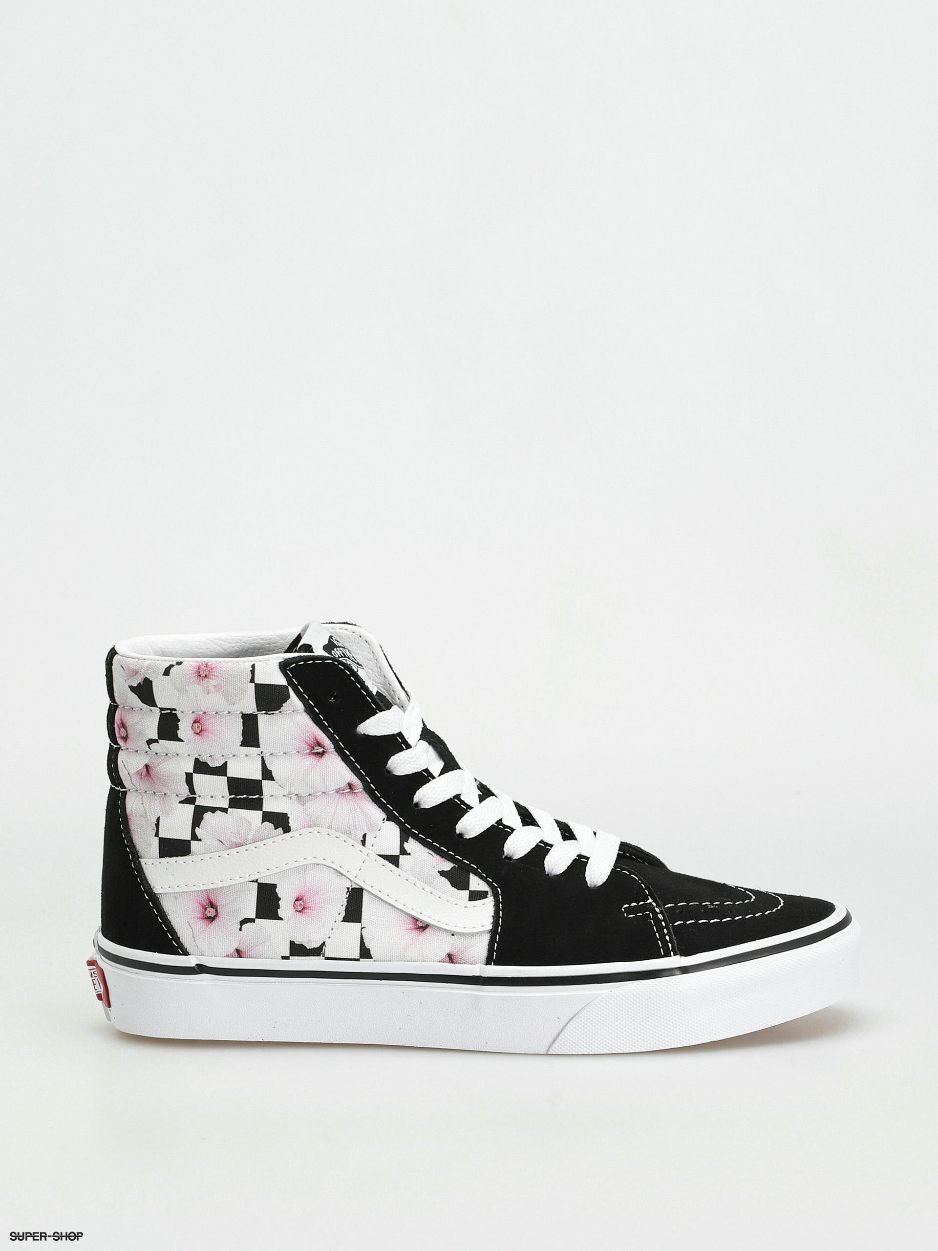 Vans sk8 hi check sale