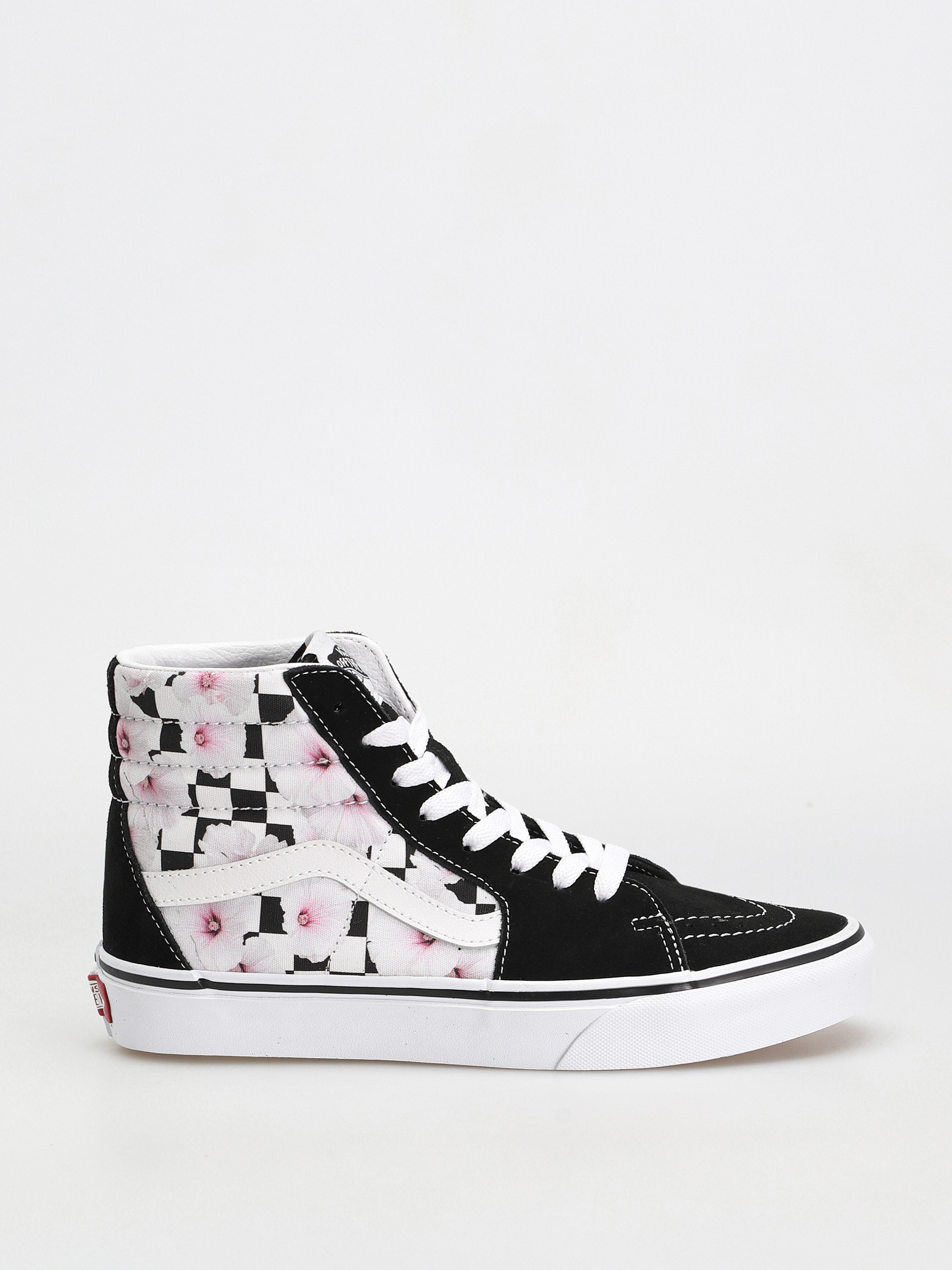 Vans Sk8 Hi Shoes Wmn (hibiscus check black)