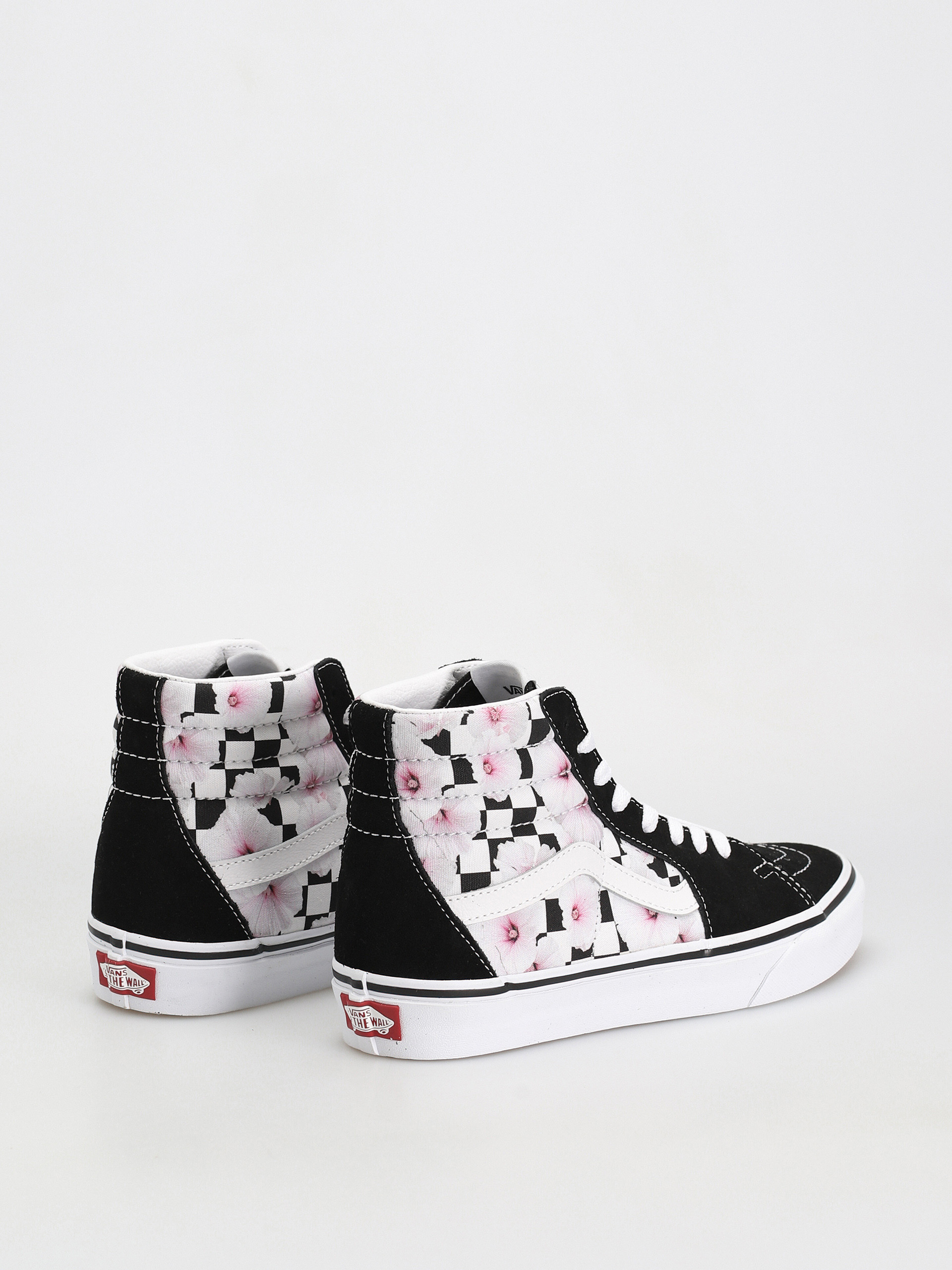 Vans Sk8 Hi Schuhe Wmn (hibiscus check black)