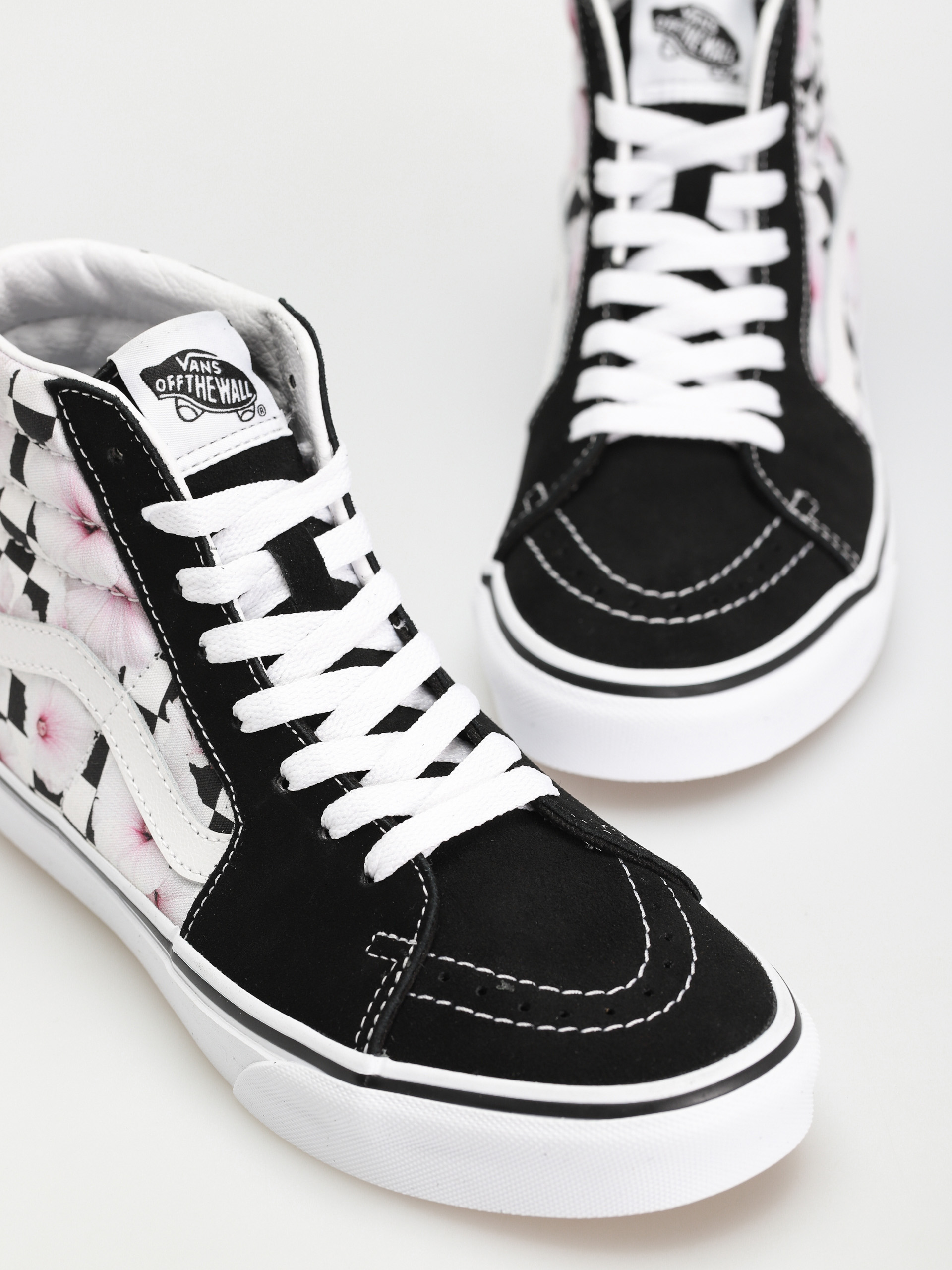 Vans Sk8 Hi Schuhe Wmn (hibiscus check black)