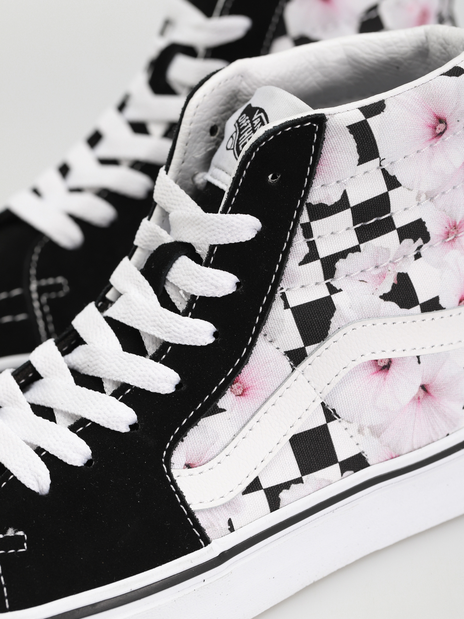 Vans Sk8 Hi Schuhe Wmn (hibiscus check black)