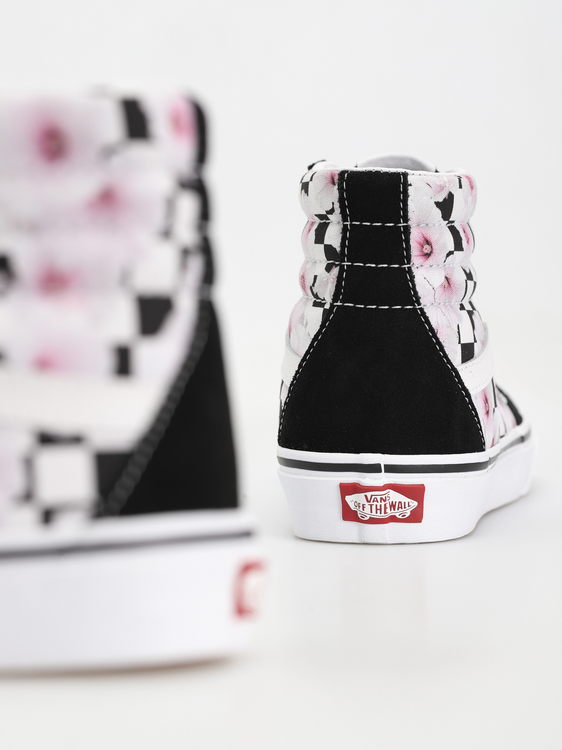 Vans Sk8 Hi Schuhe Wmn (hibiscus check black)