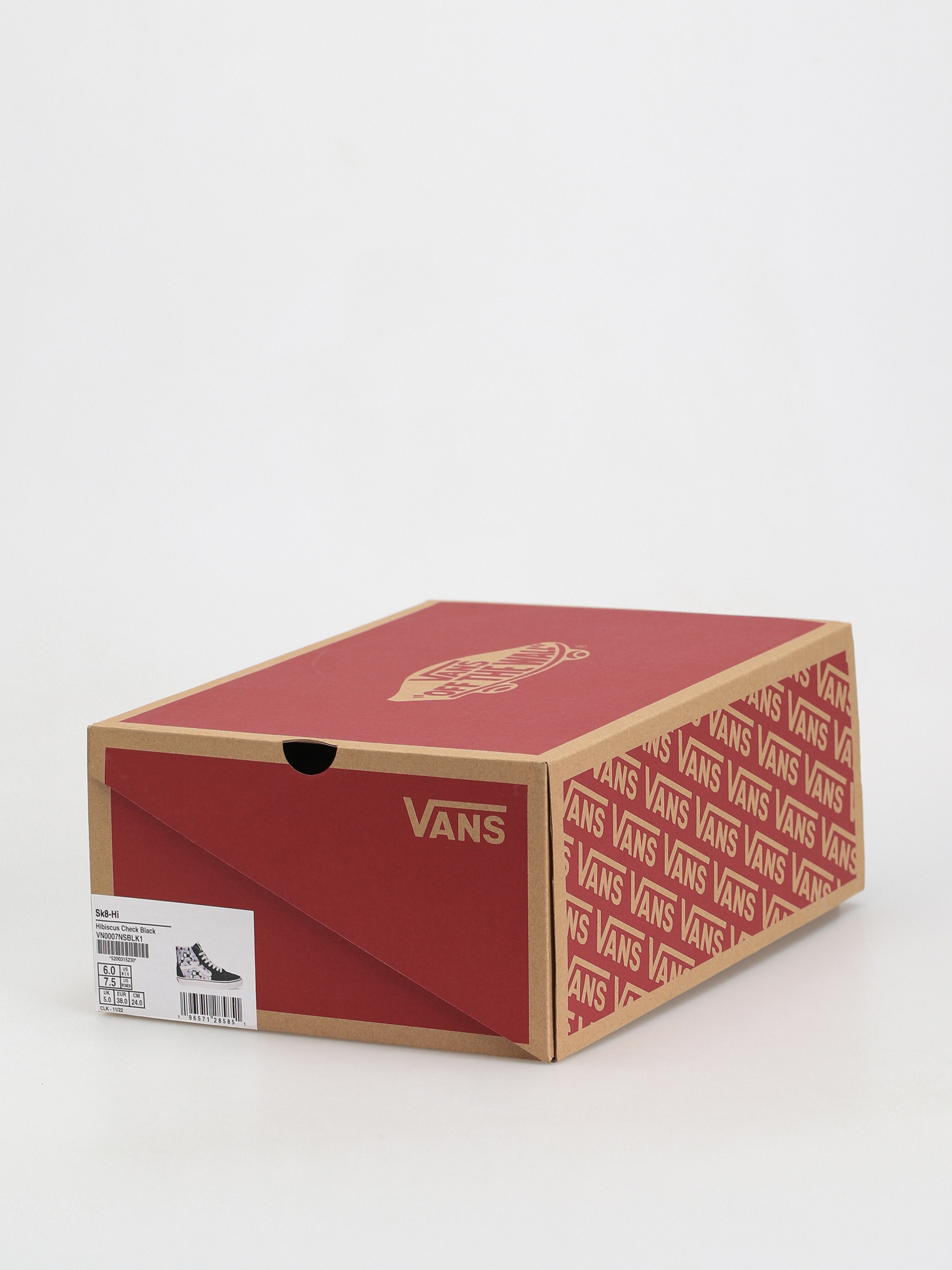 Vans Sk8 Hi Schuhe Wmn (hibiscus check black)