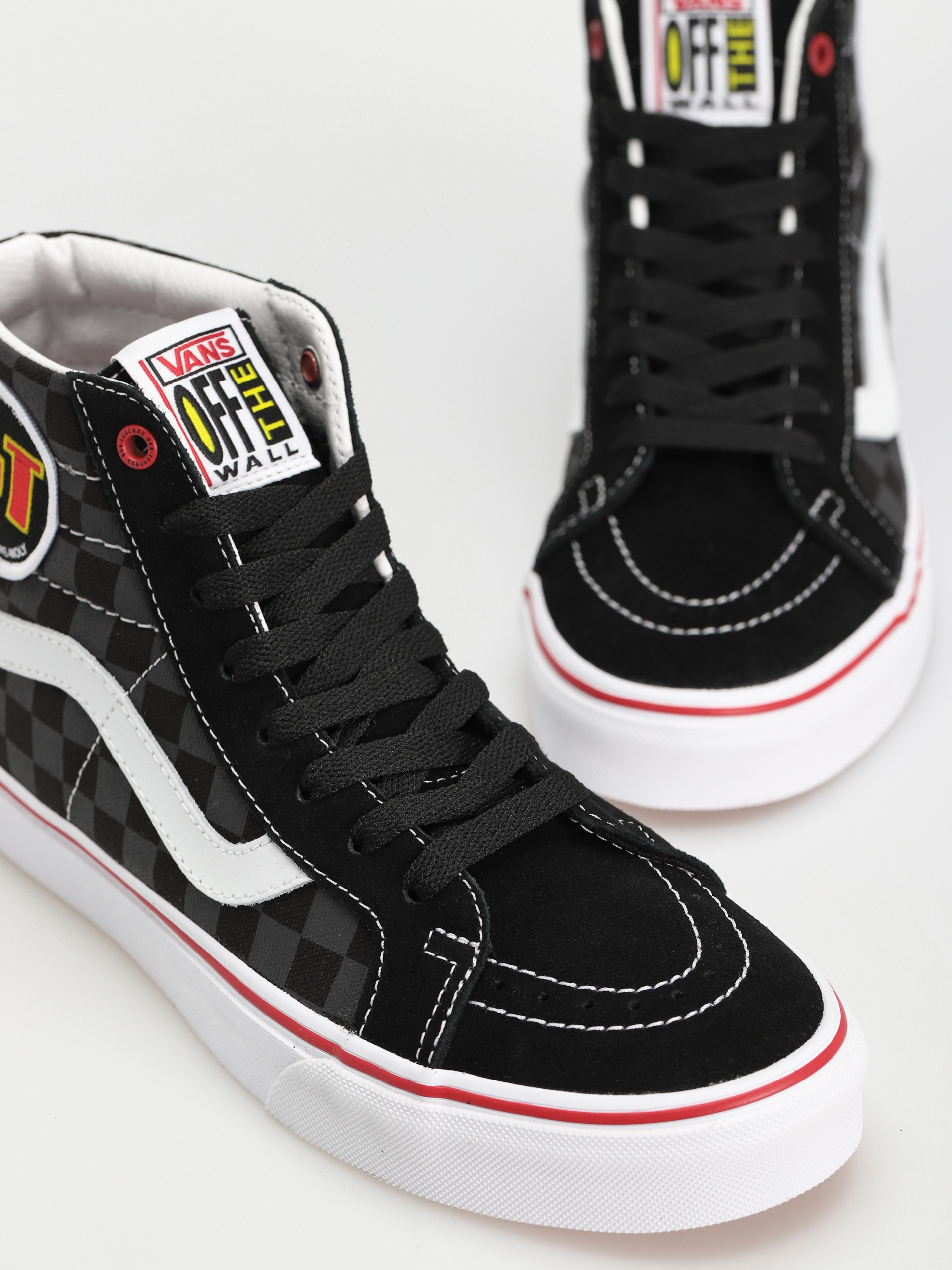 Vans Sk8 Hi Reissue Shoes (our legends gt/dyno black/red)