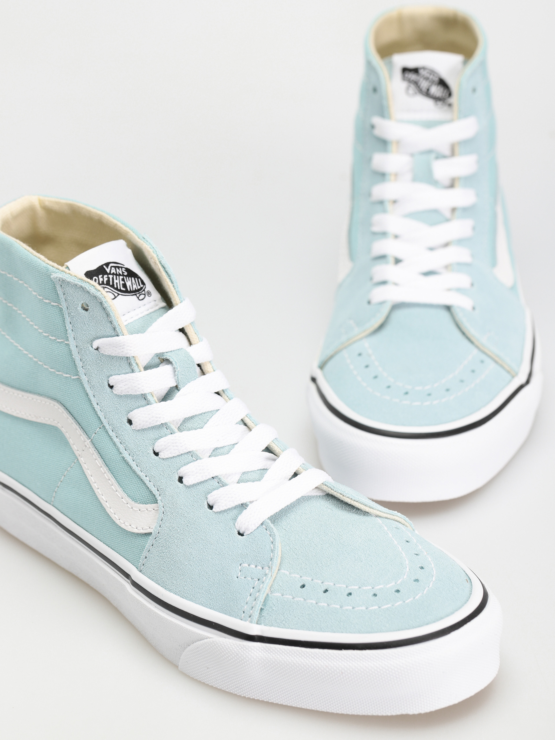 Vans Sk8 Hi Tapered Schuhe Wmn (color theory canal blue)