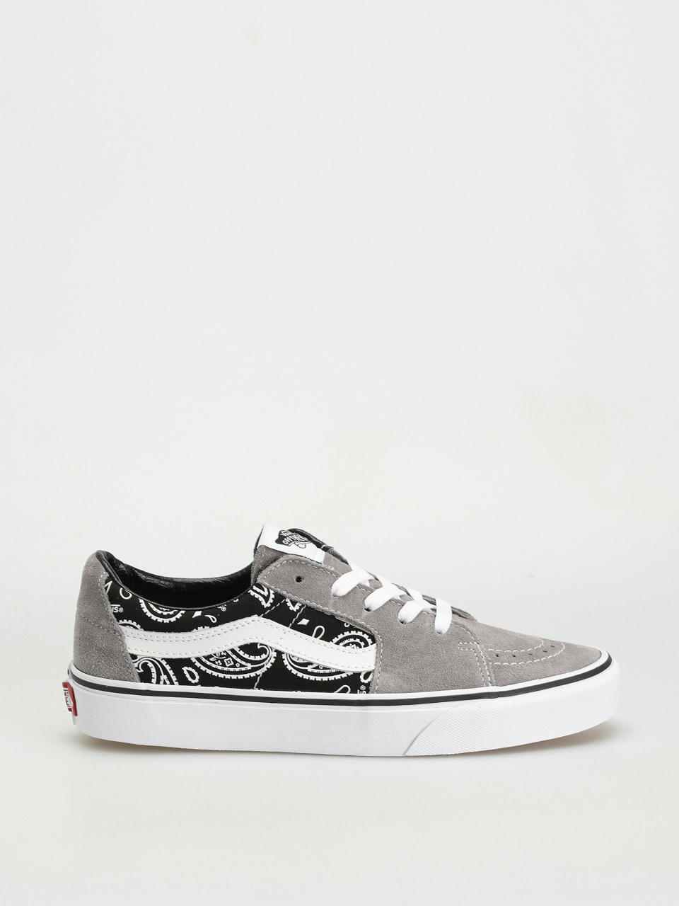 Vans Sk8 Low Shoes (paisley gray/true white)