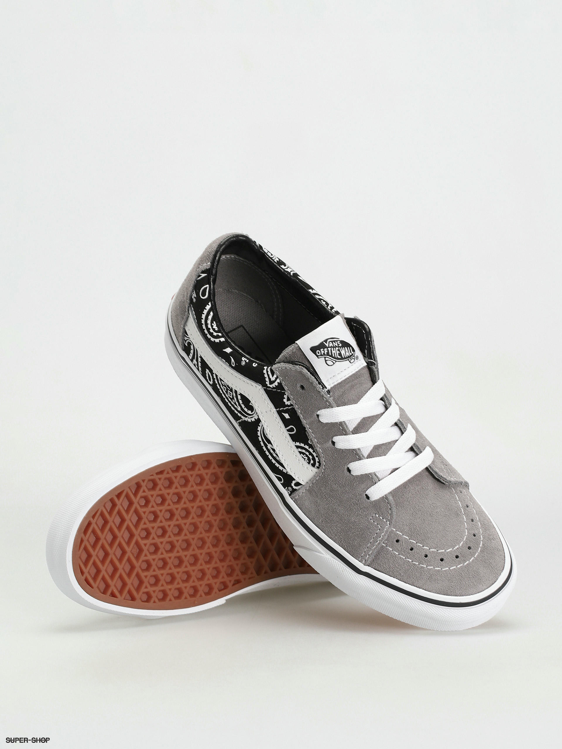 Vans on sale paisley shoes