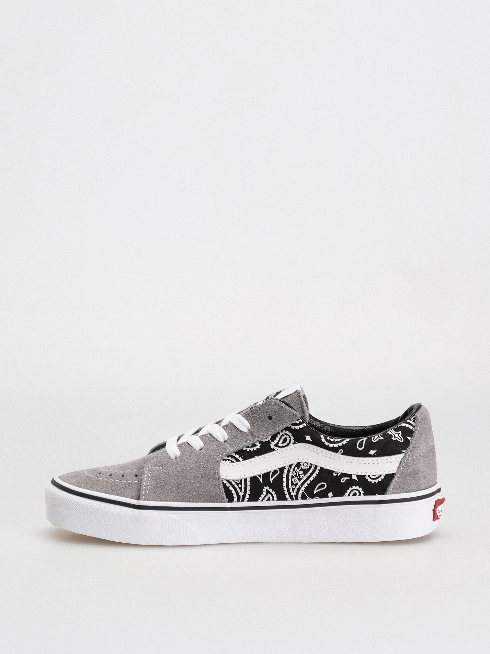Vans Sk8 Low Shoes (paisley gray/true white)