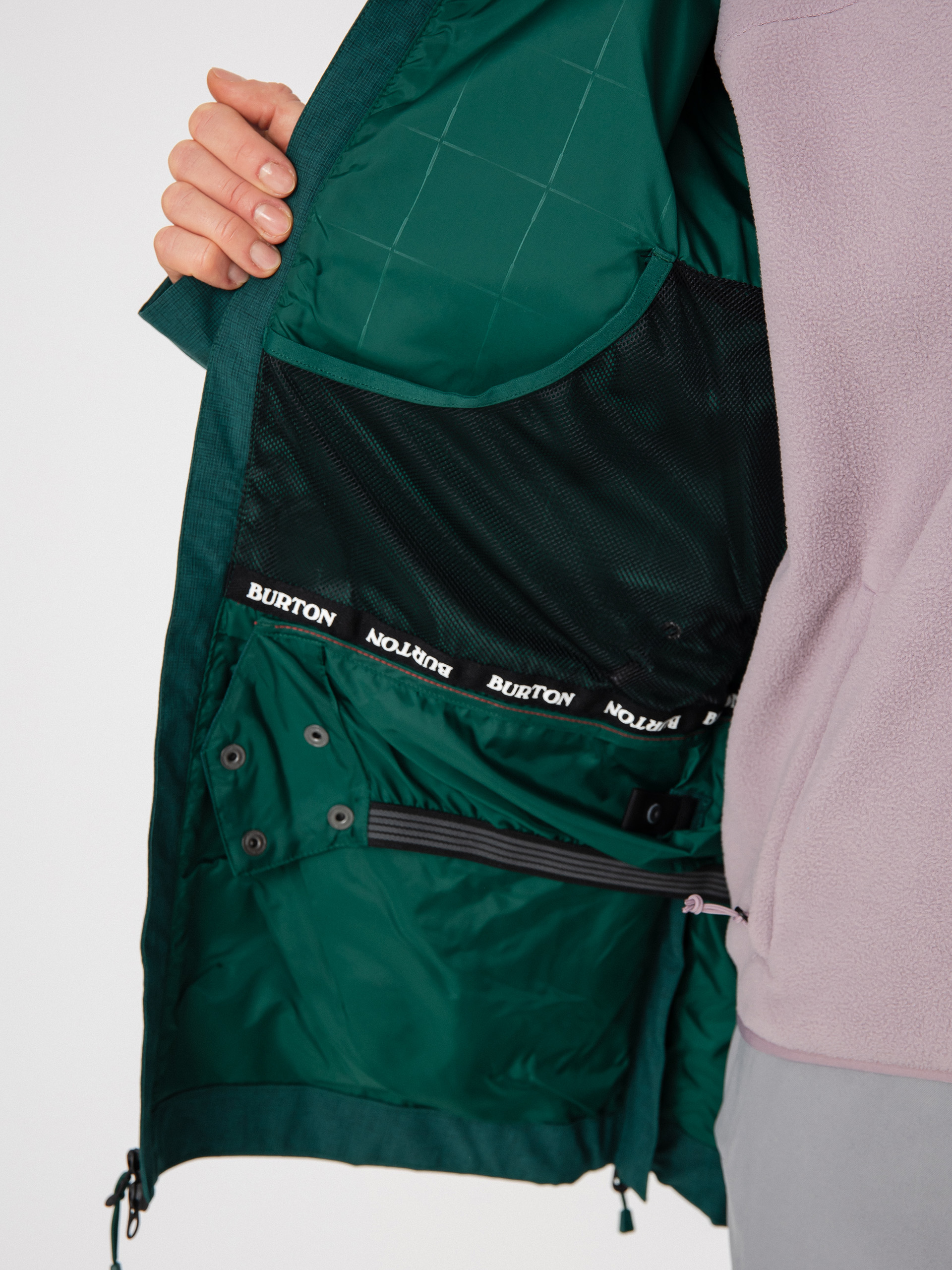 Burton Lalik Snowboard jacket Wmn - green (botanical garden)