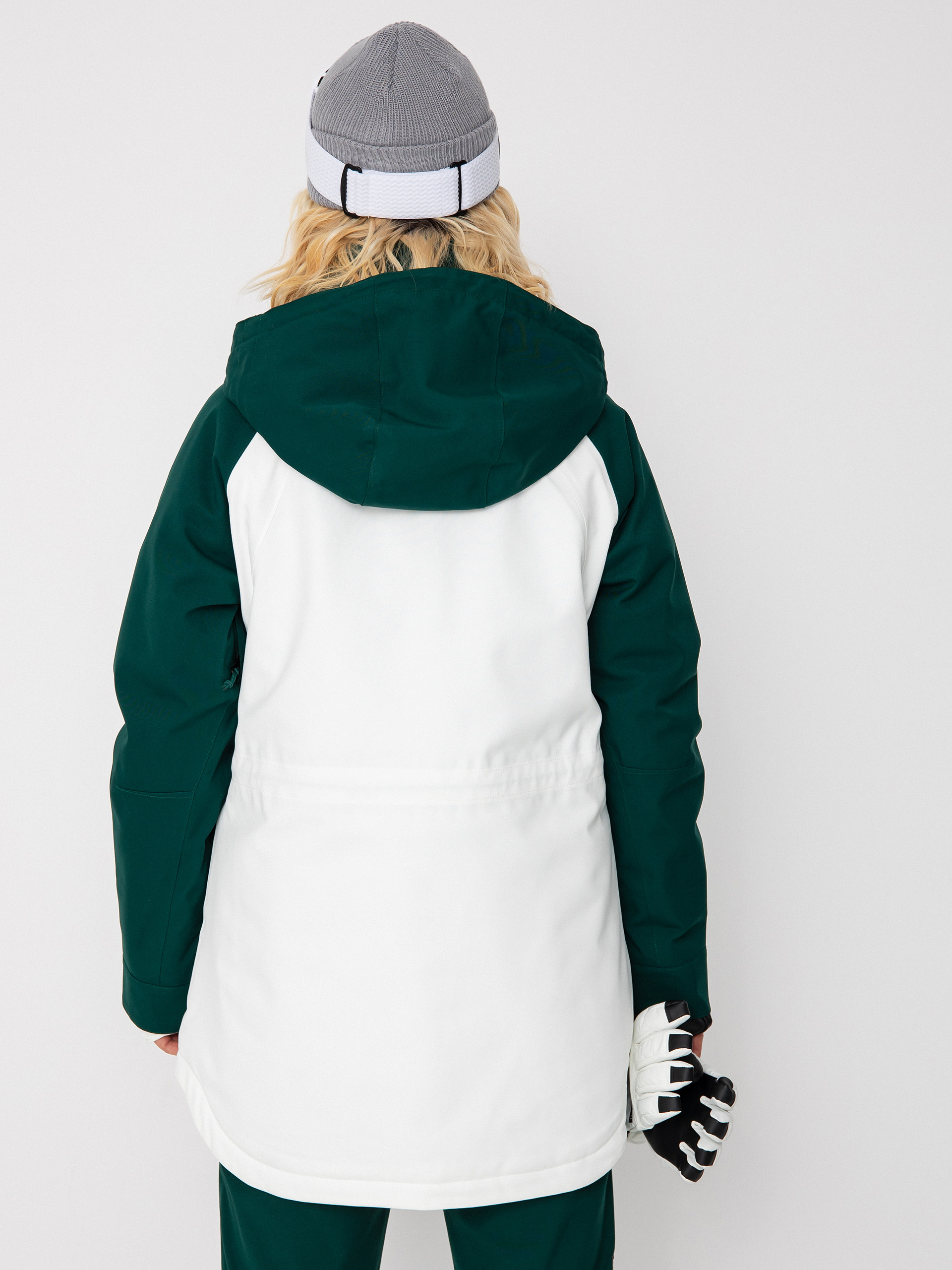 Damen Burton Prowess Snowboardjacke (botanical garden/stout white)