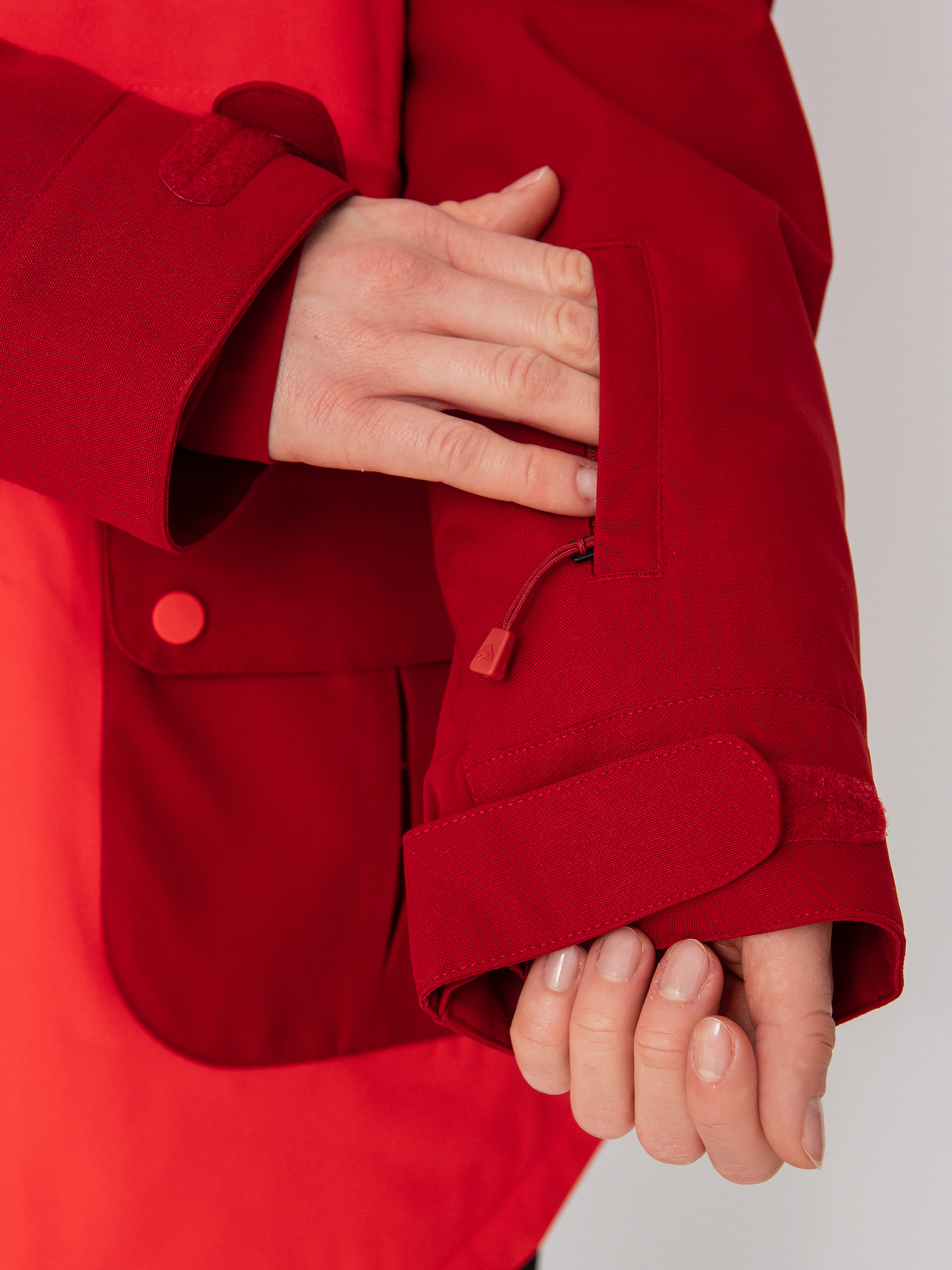 Womens Burton Prowess Snowboard jacket (tomato/sun dried tomato)