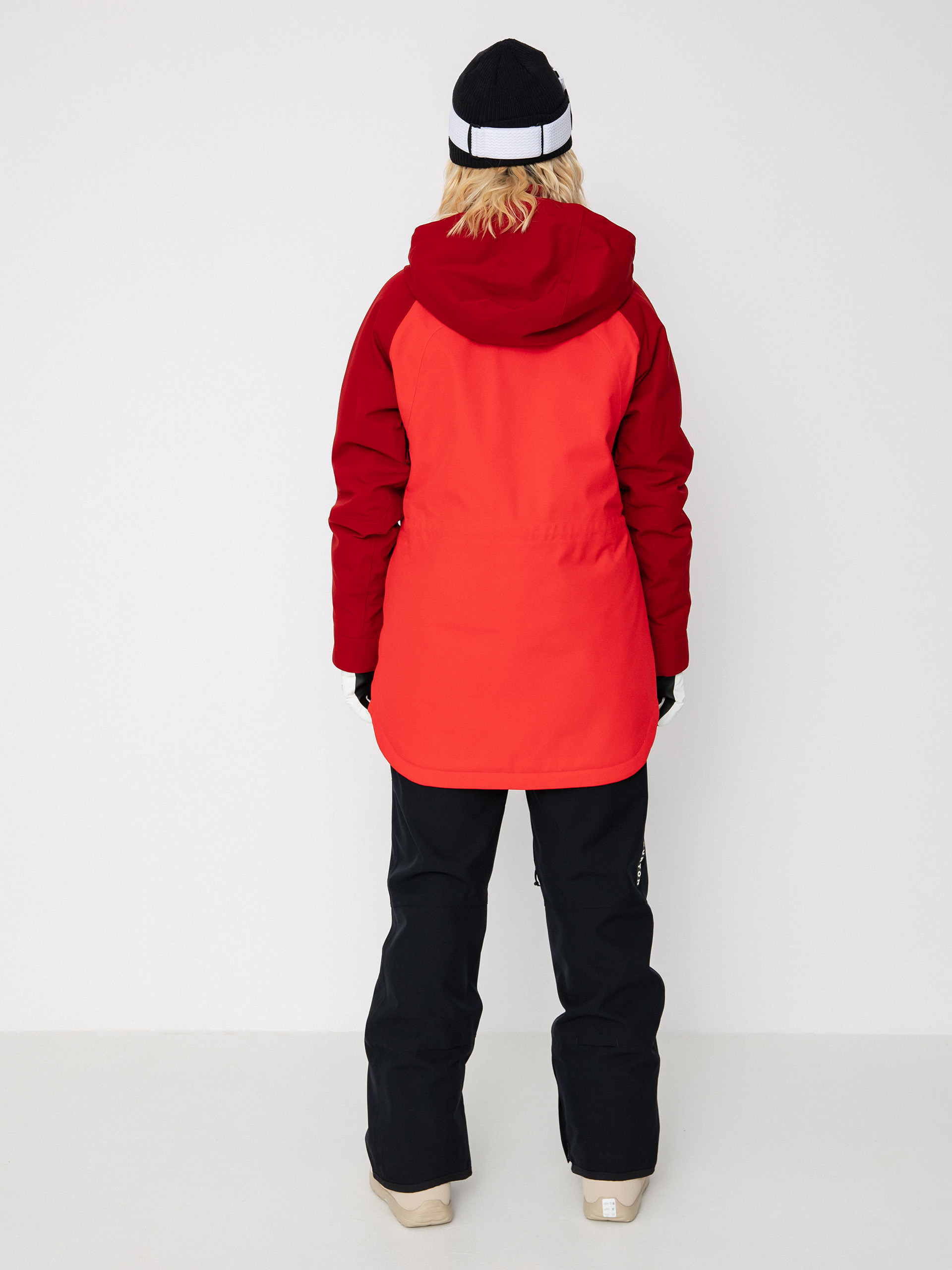 Damen Burton Prowess Snowboardjacke (tomato/sun dried tomato)