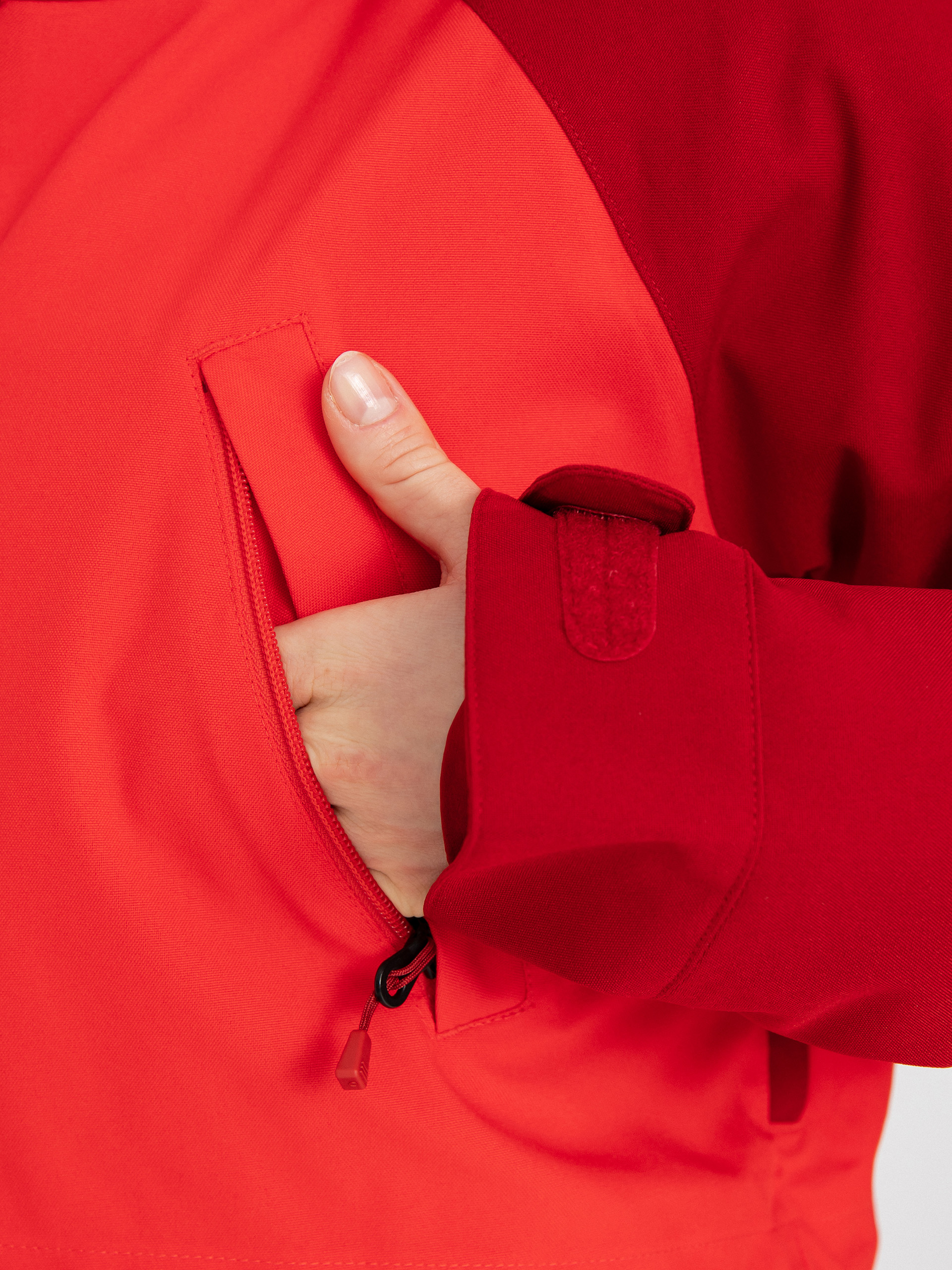 Womens Burton Prowess Snowboard jacket (tomato/sun dried tomato)