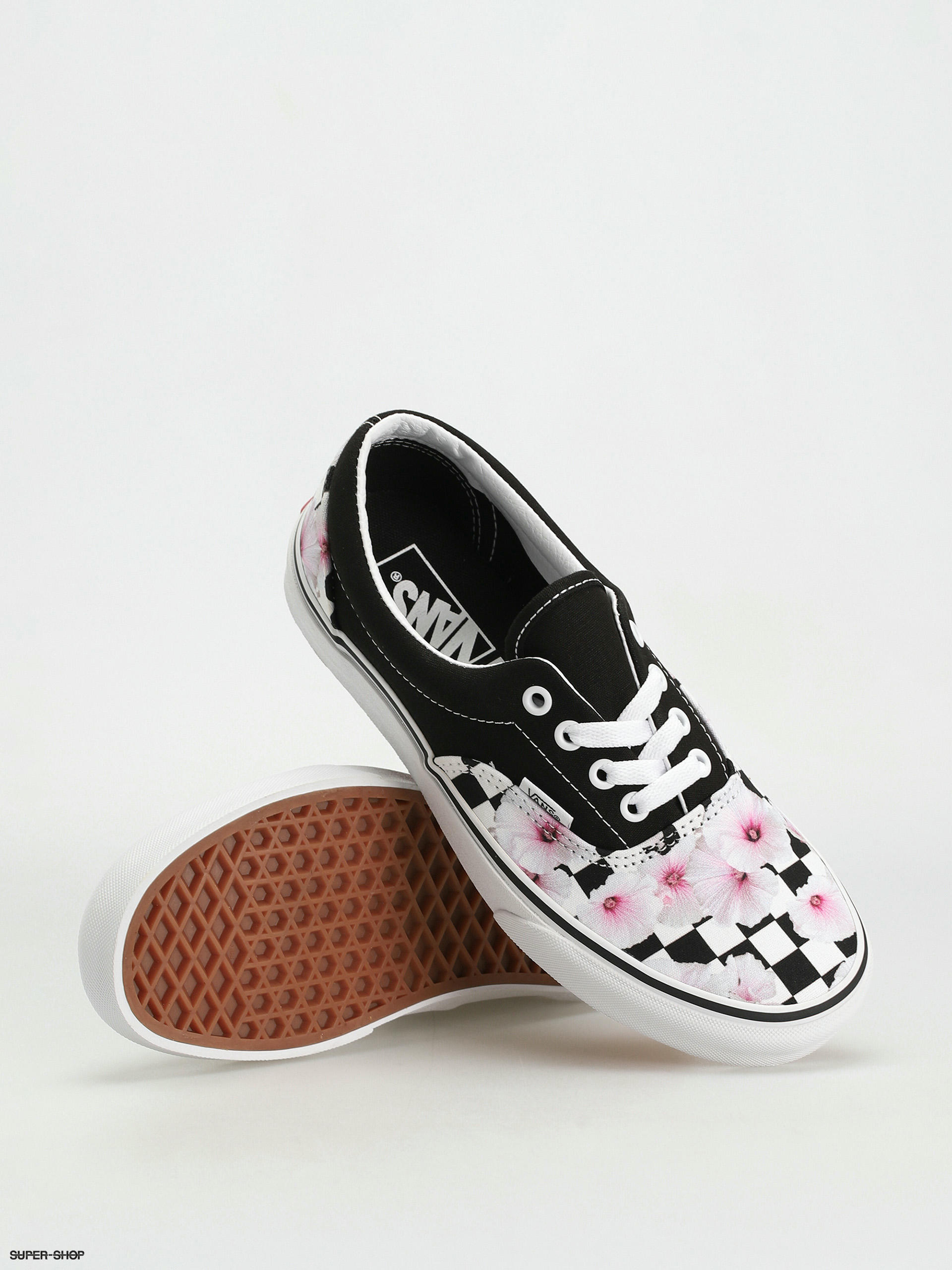 Black vans with pink clearance checkered