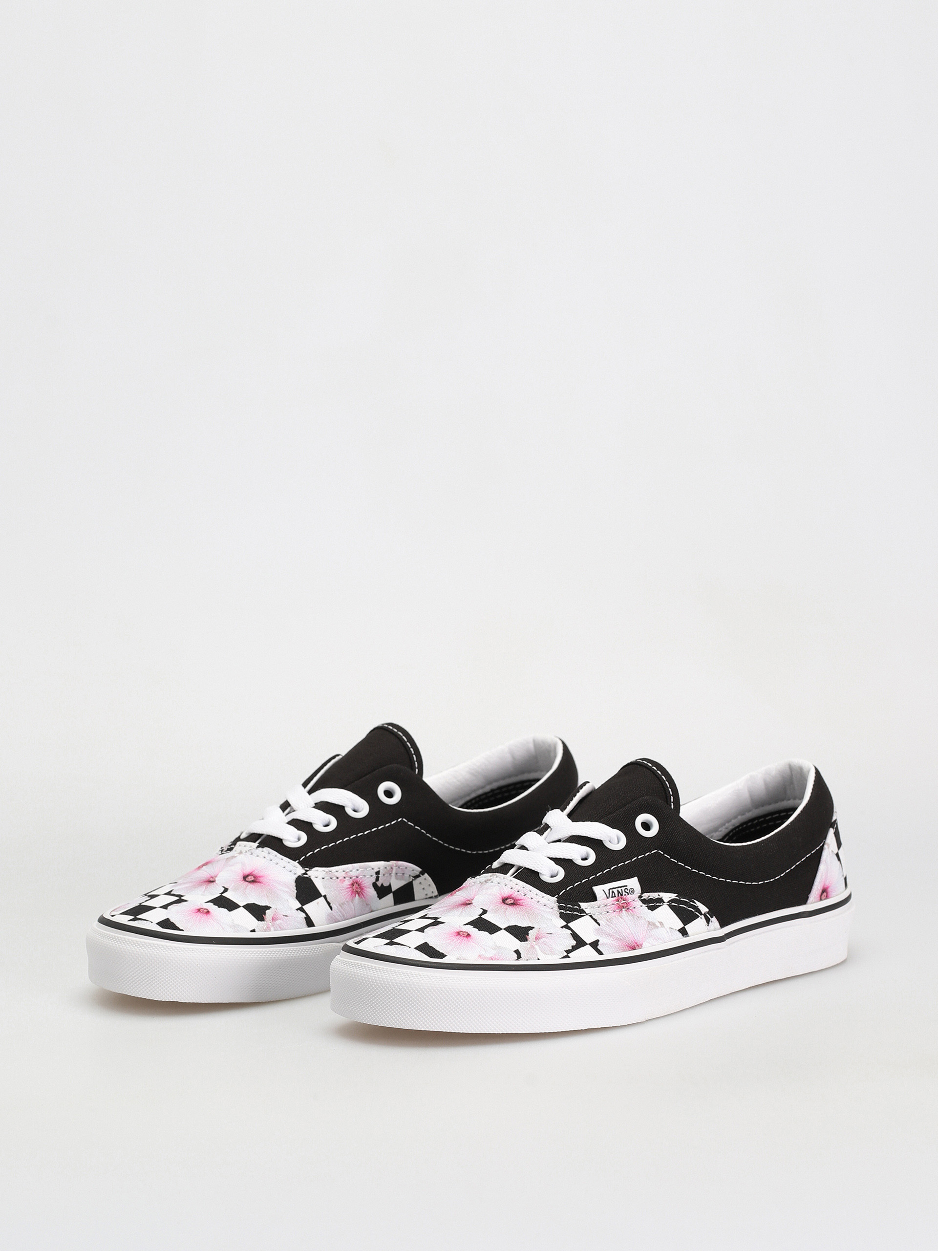 Vans Era Shoes Wmn (hibiscus checkerboard black)