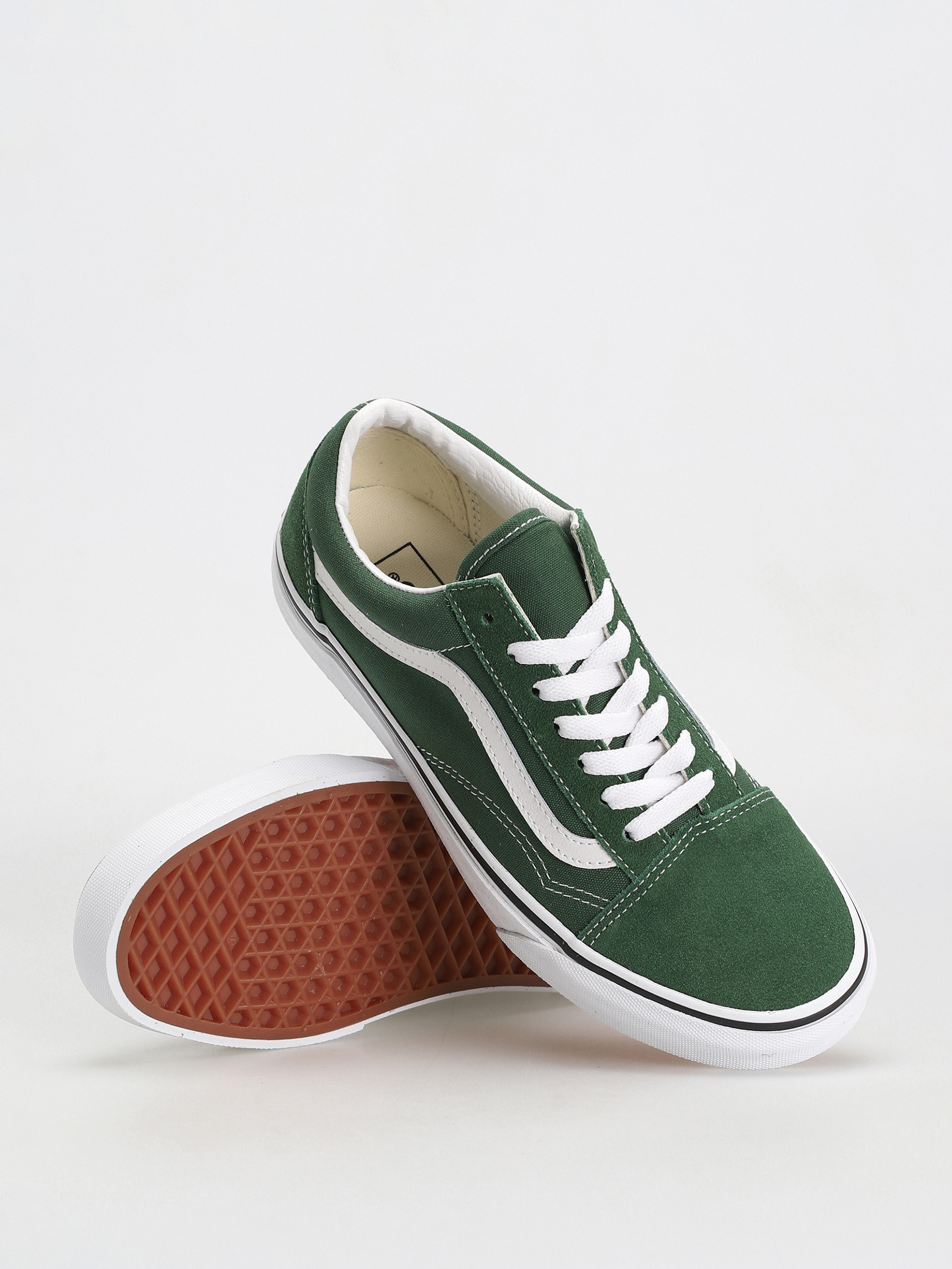 Vans Old Skool Shoes - green (color theory greener pastures)