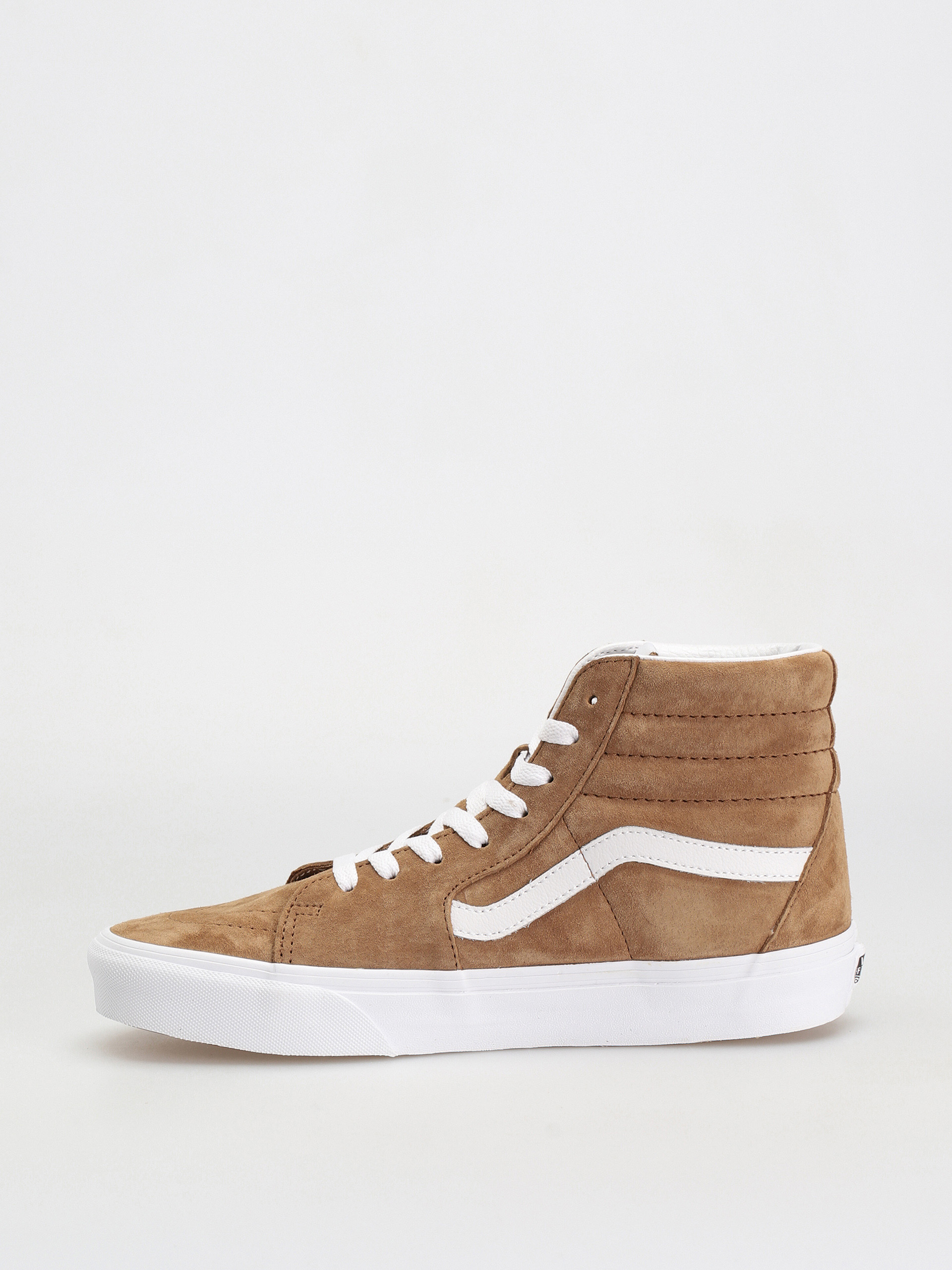 Vans Sk8 Hi Shoes (pig suede tobacco brown)
