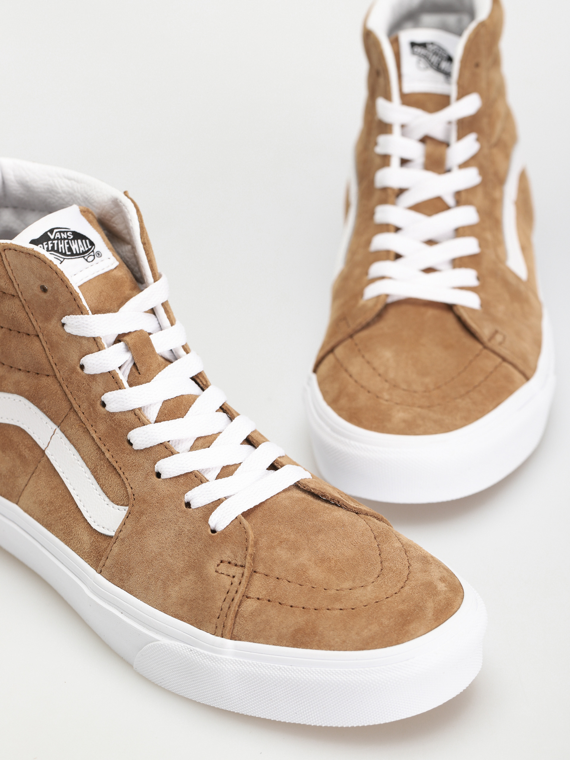 Vans Sk8 Hi Schuhe (pig suede tobacco brown)