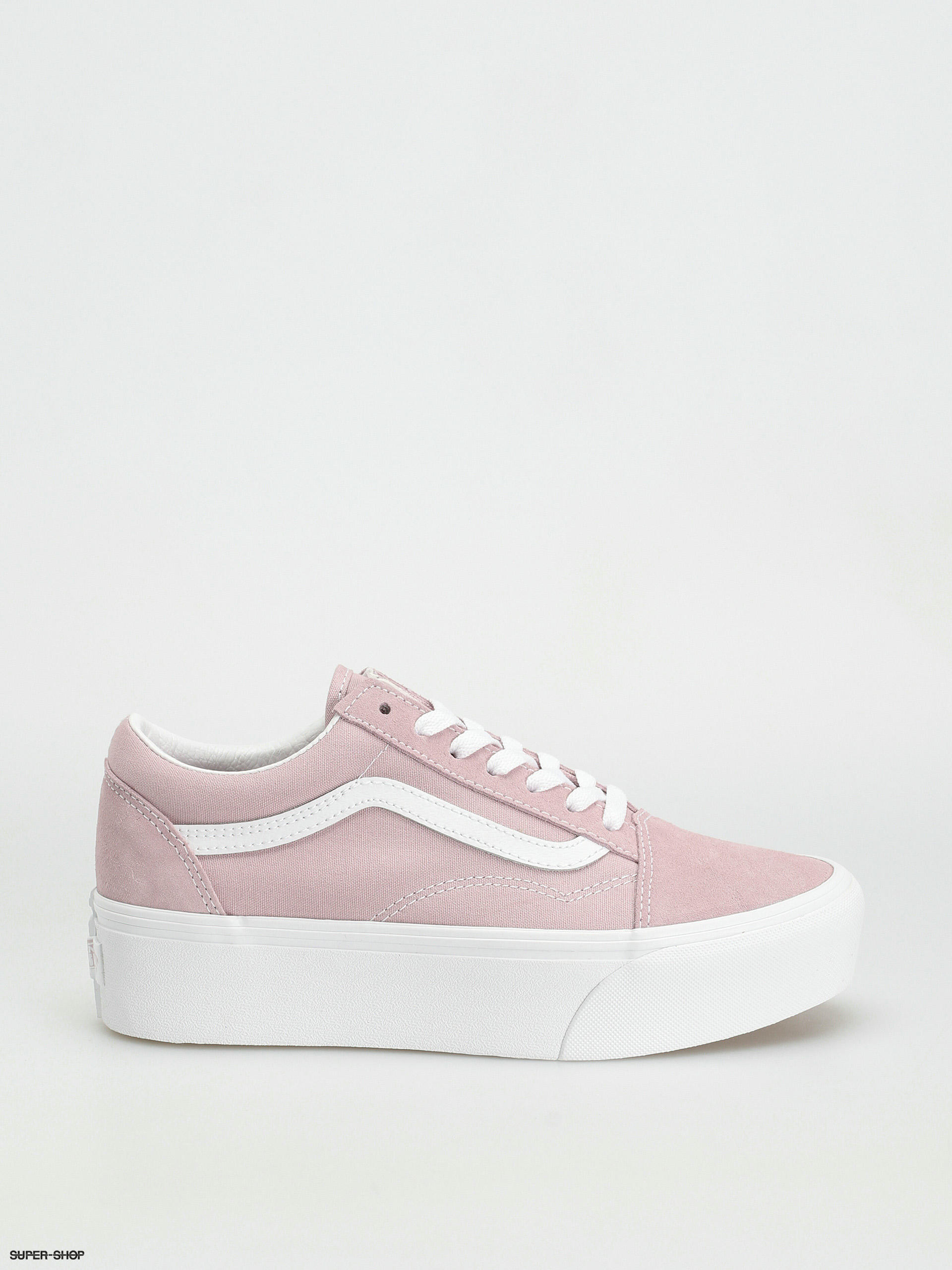 vans platform pink