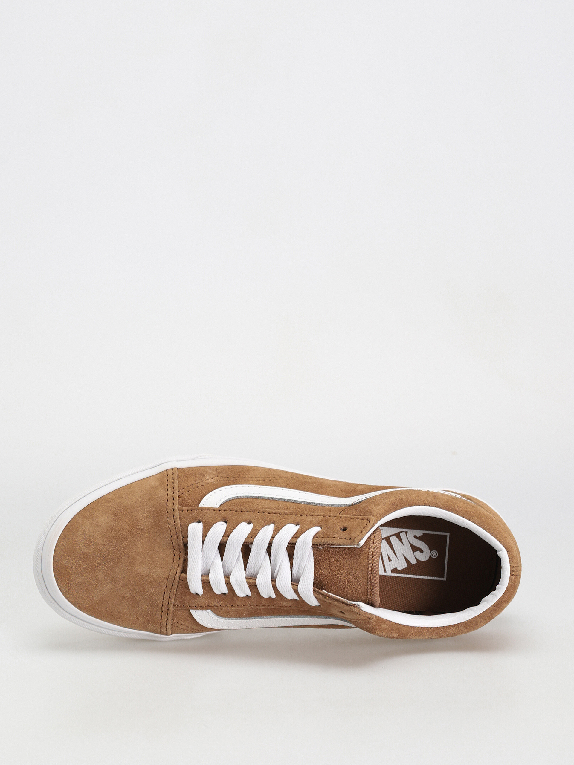 Vans Old Skool Shoes (pig suede tobacco brown)