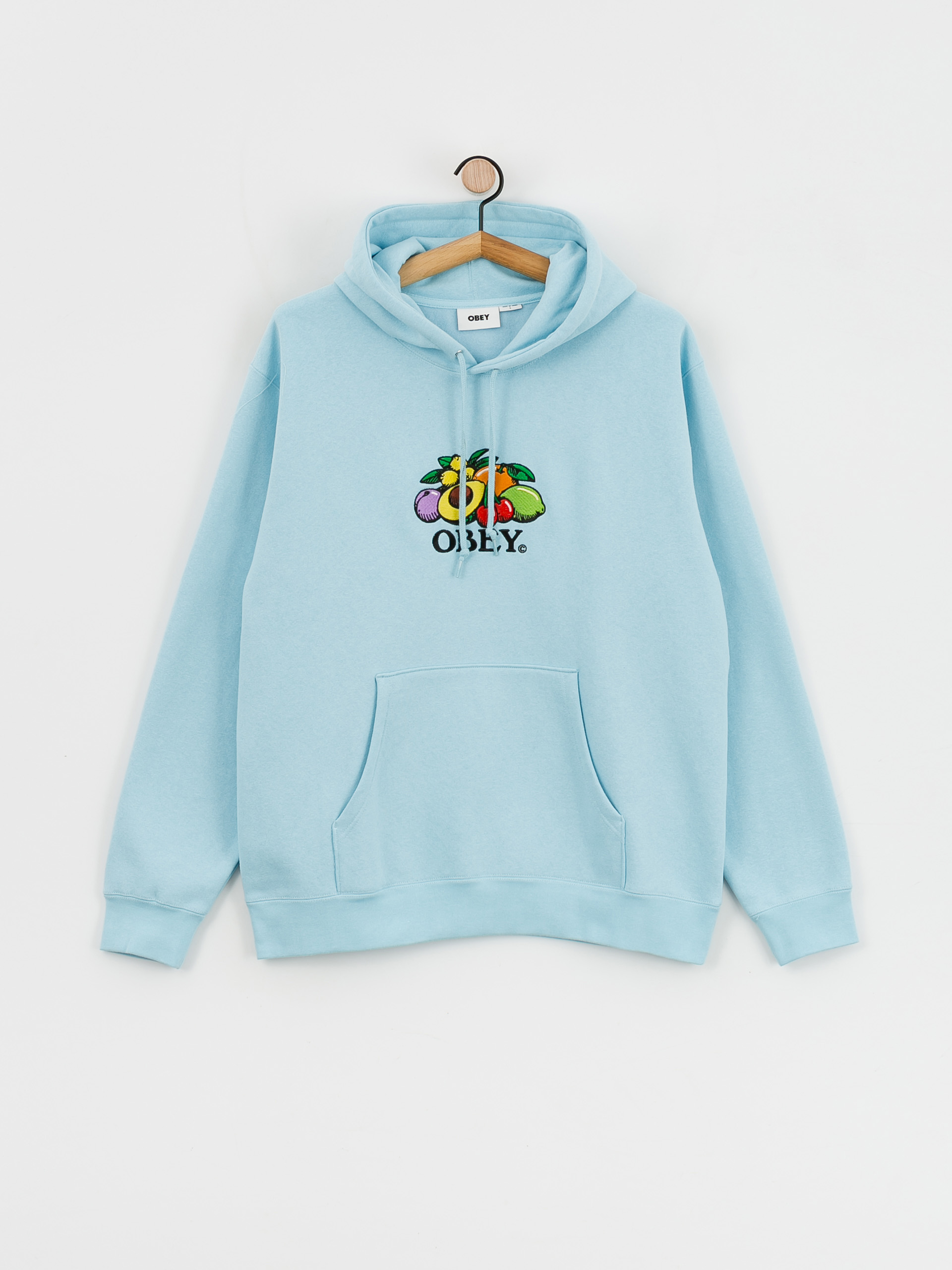 OBEY Basket HD Hoodie (sky blue)