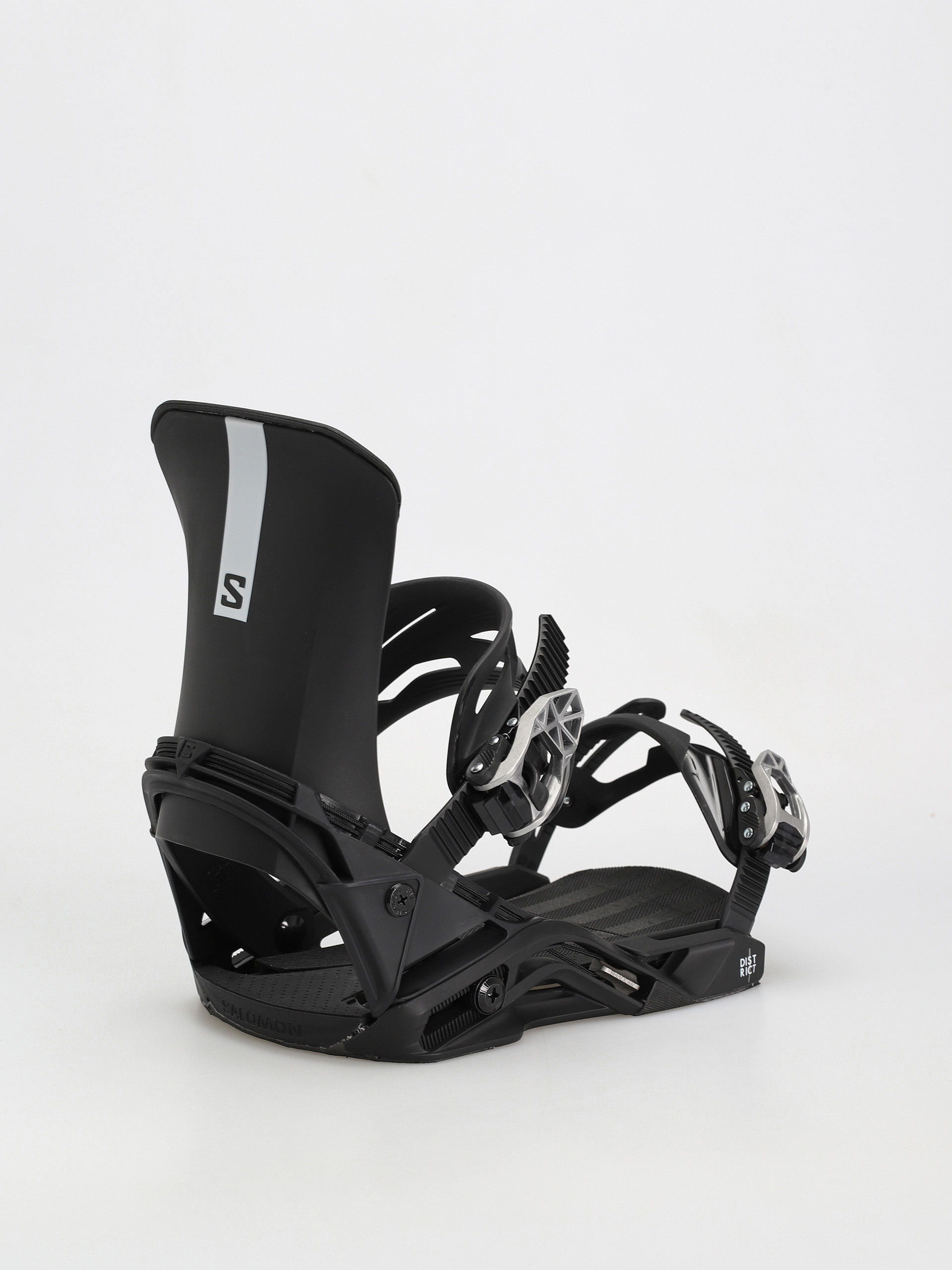 Mens Salomon District Snowboard bindings (black)