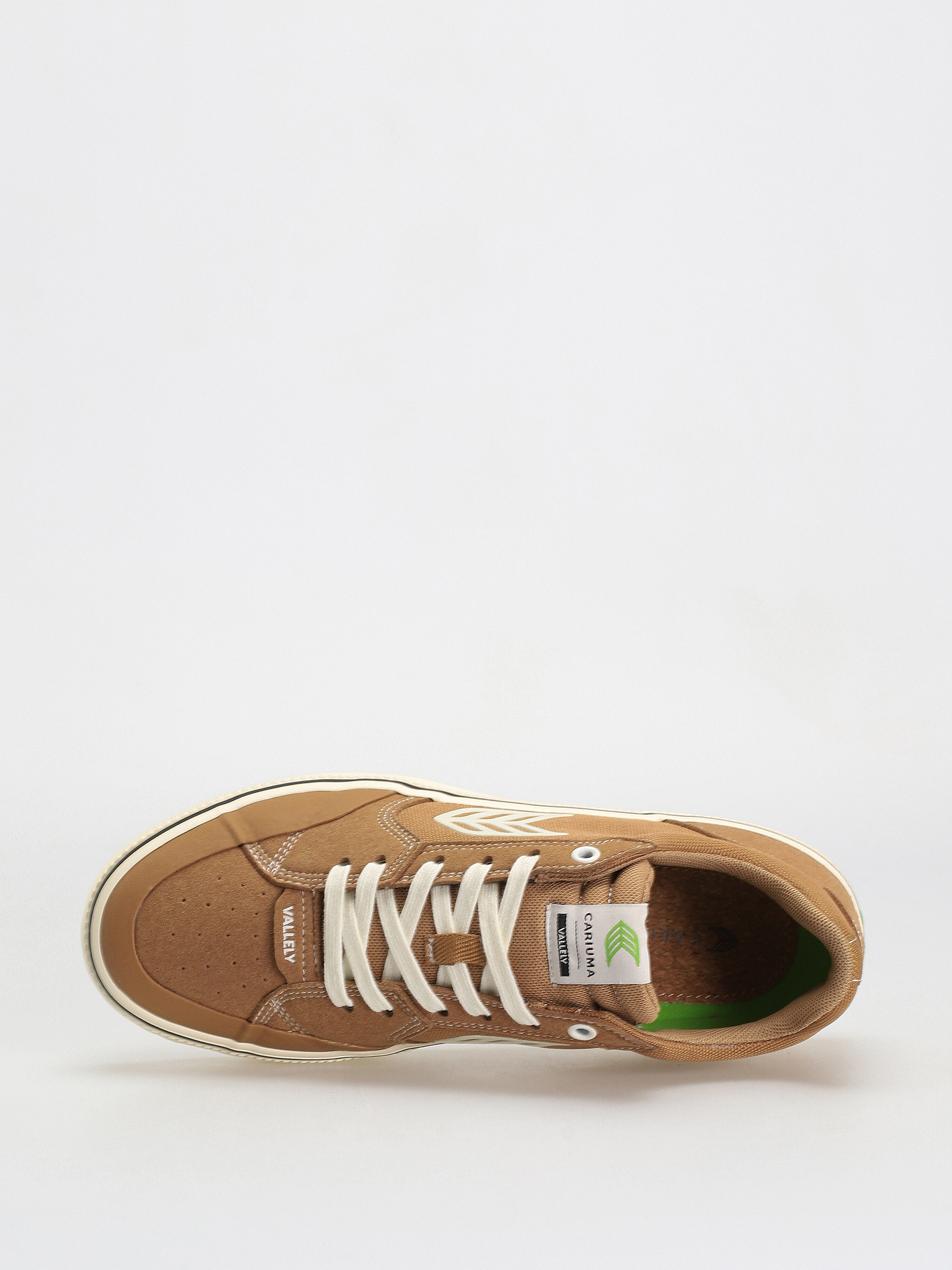 Cariuma Vallely Shoes (camel/ivory)