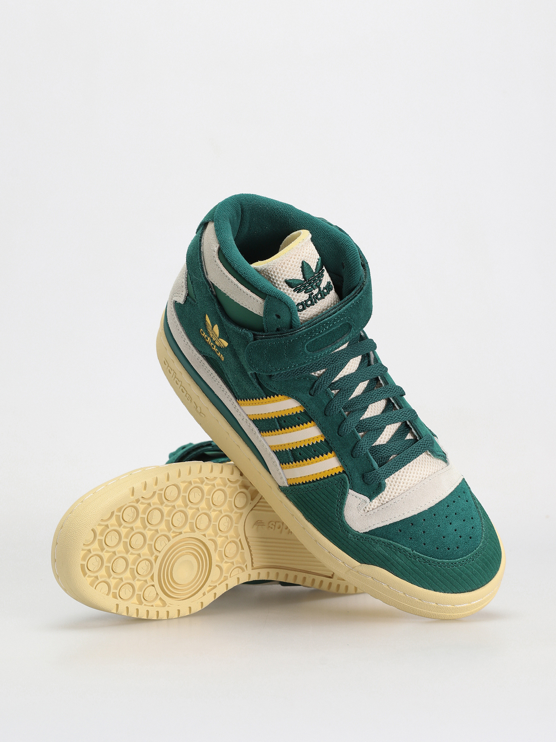 adidas Originals Forum 84 Hi Shoes (cgreen/cwhite/bogold)
