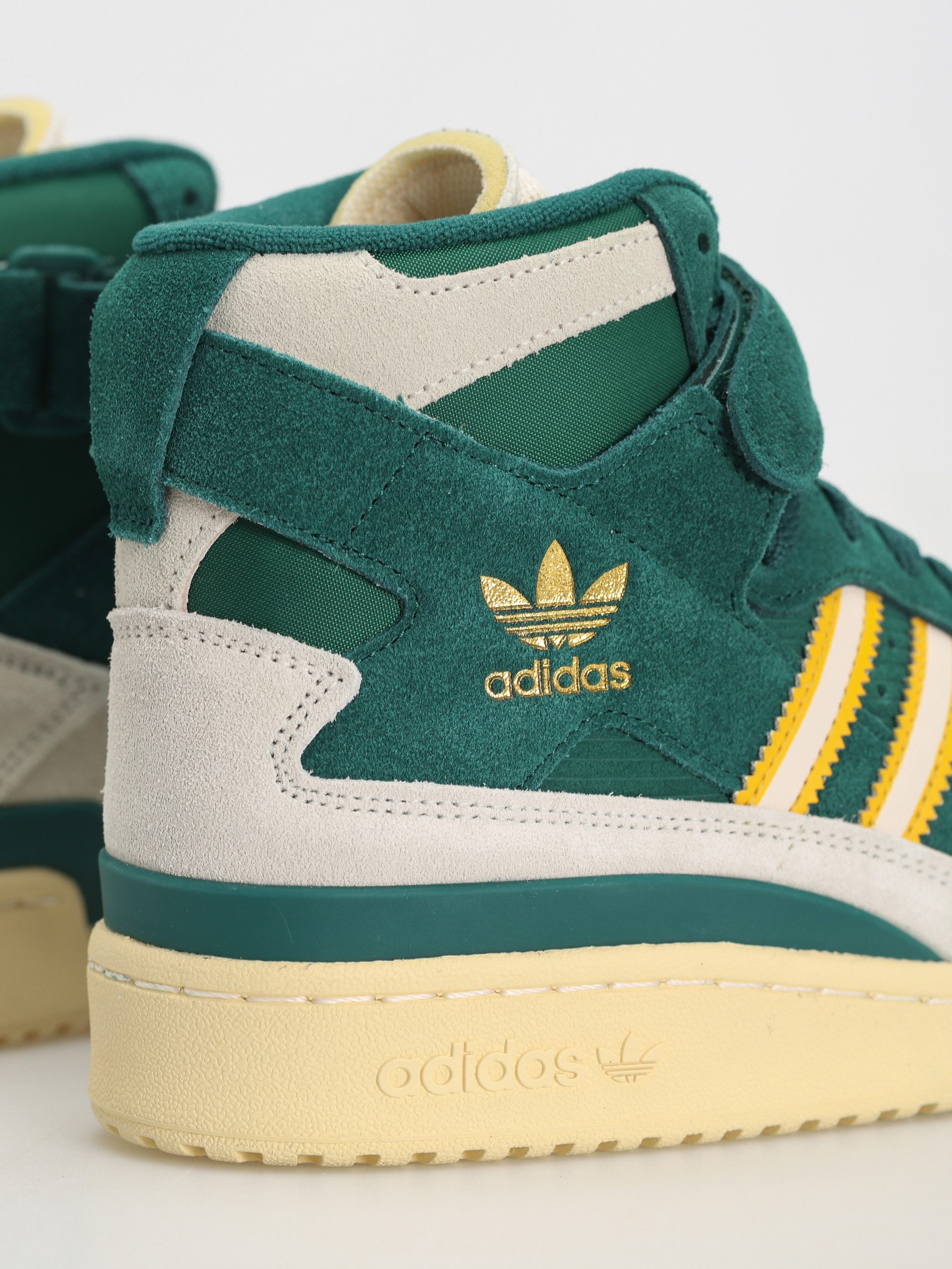 adidas Originals Forum 84 Hi Shoes (cgreen/cwhite/bogold)