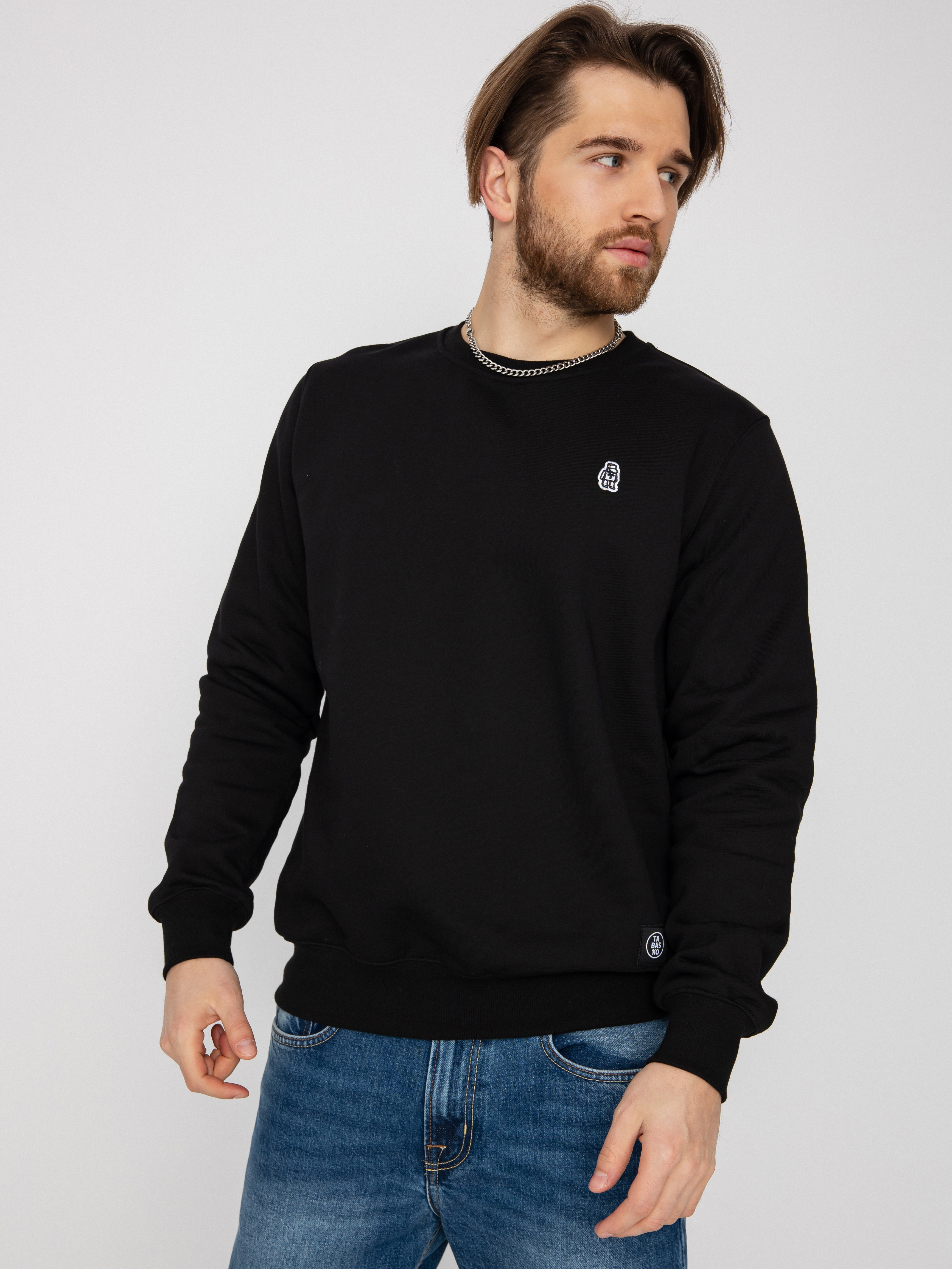 Tabasko Mini Logo Sweatshirt (black)