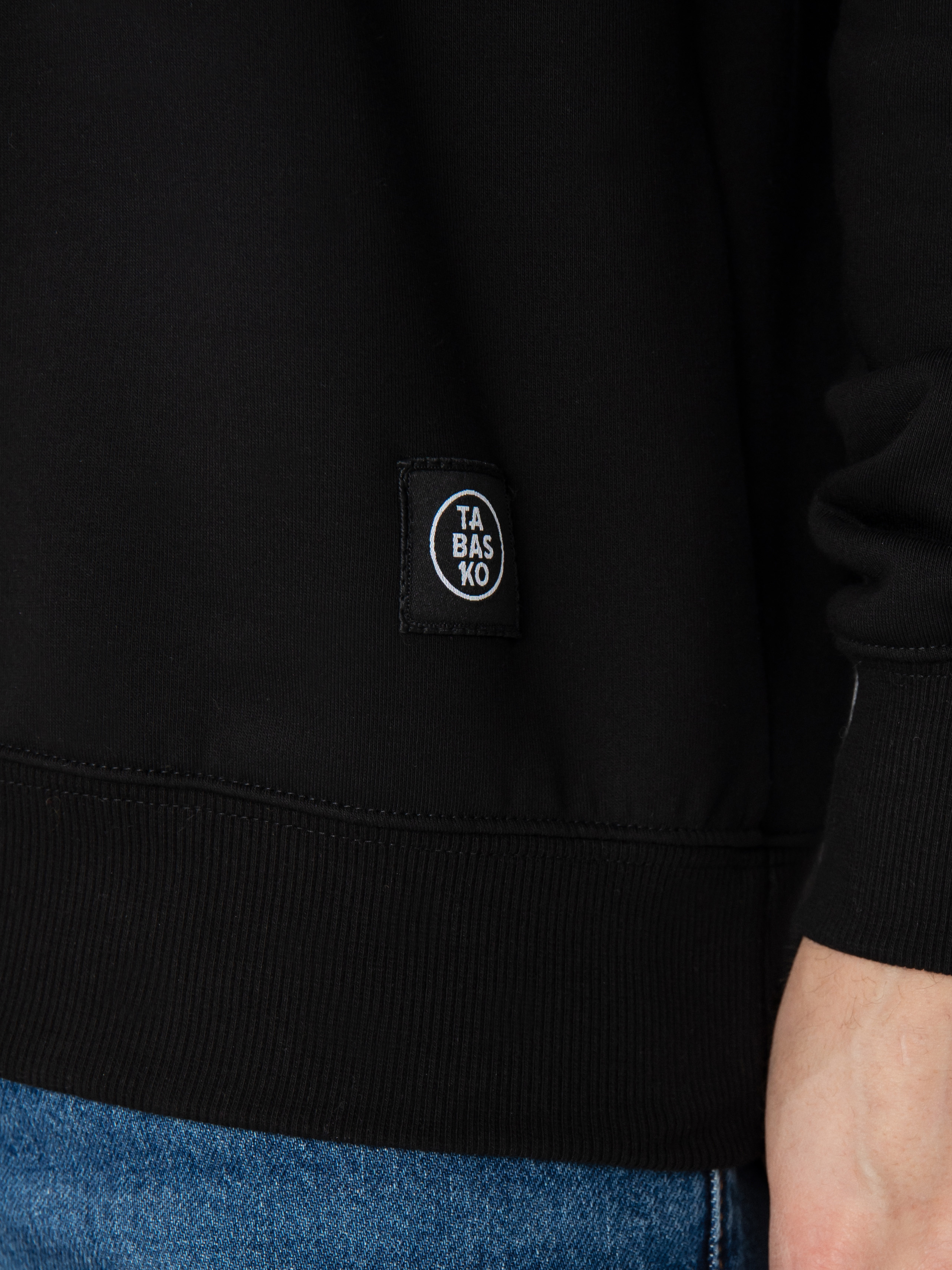 Tabasko Mini Logo Sweatshirt (black)