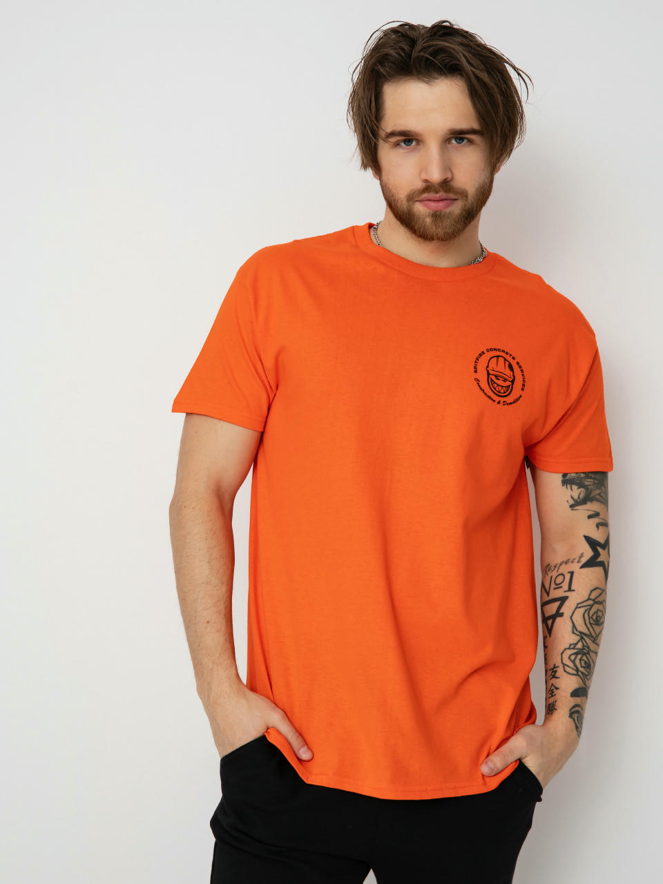 Spitfire Hardhead T-Shirt (orange)