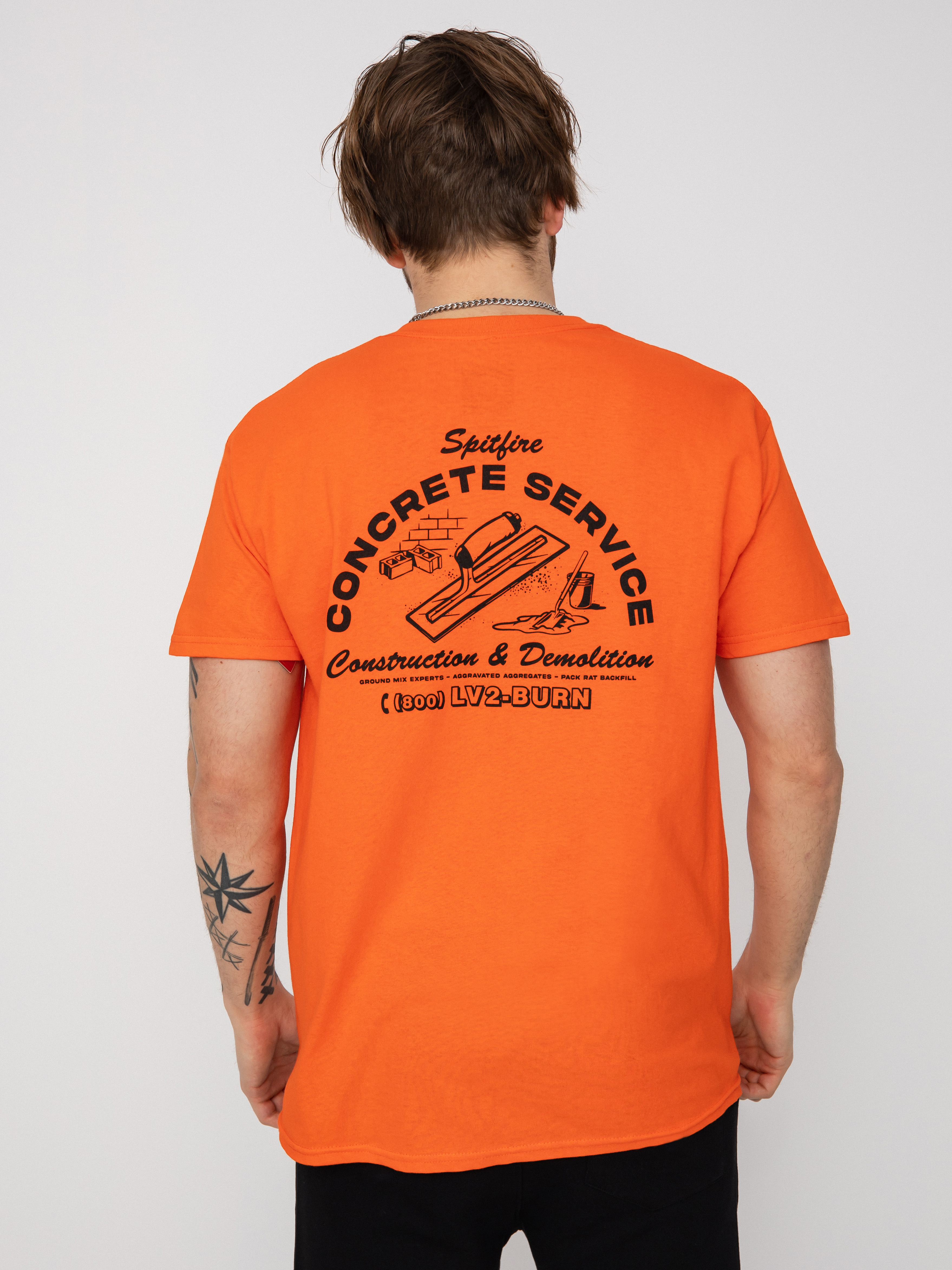 Spitfire Hardhead T-shirt (orange)