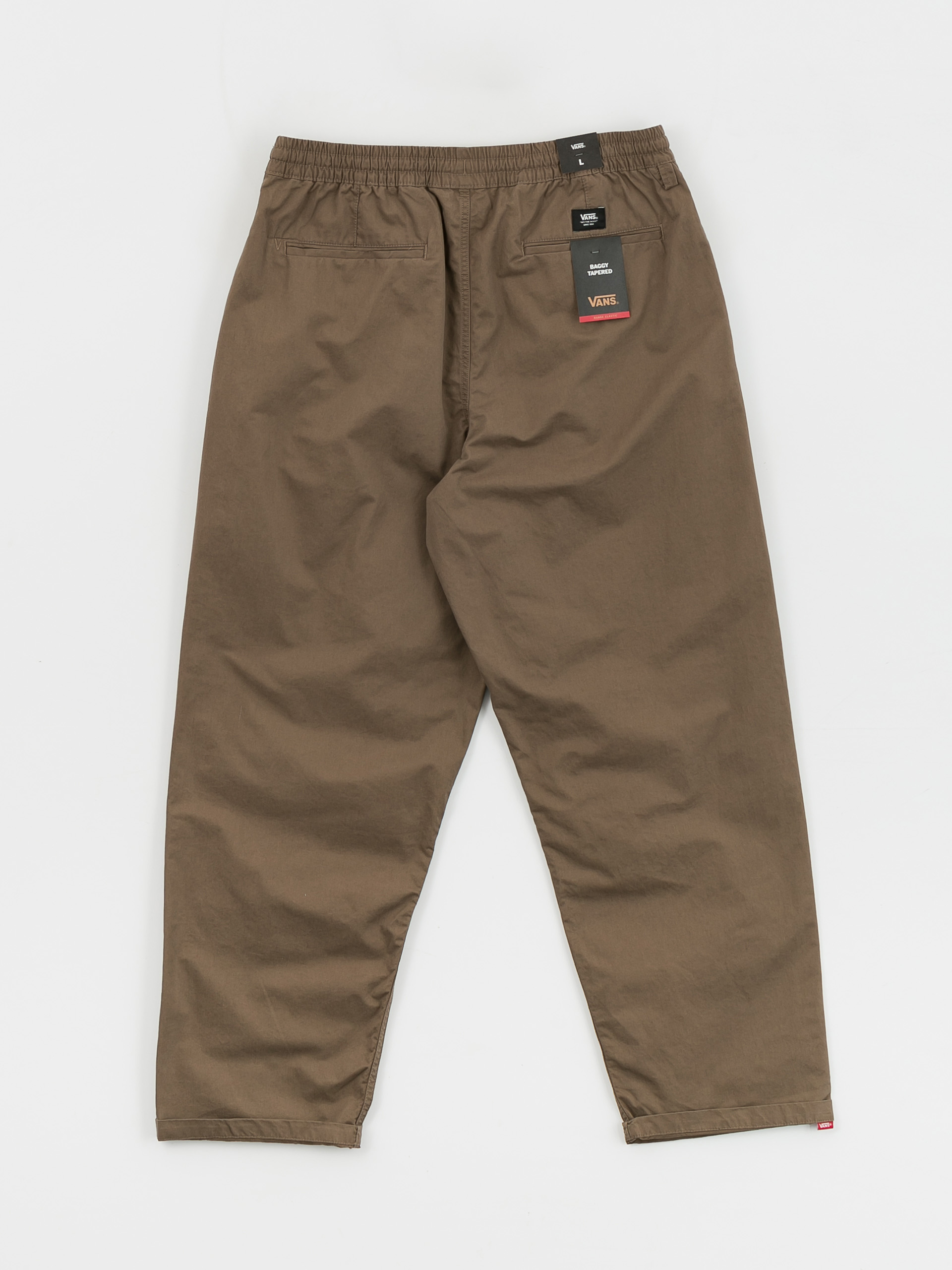 Vans Range Baggy Tapered Elastic Waist Pants (canteen)
