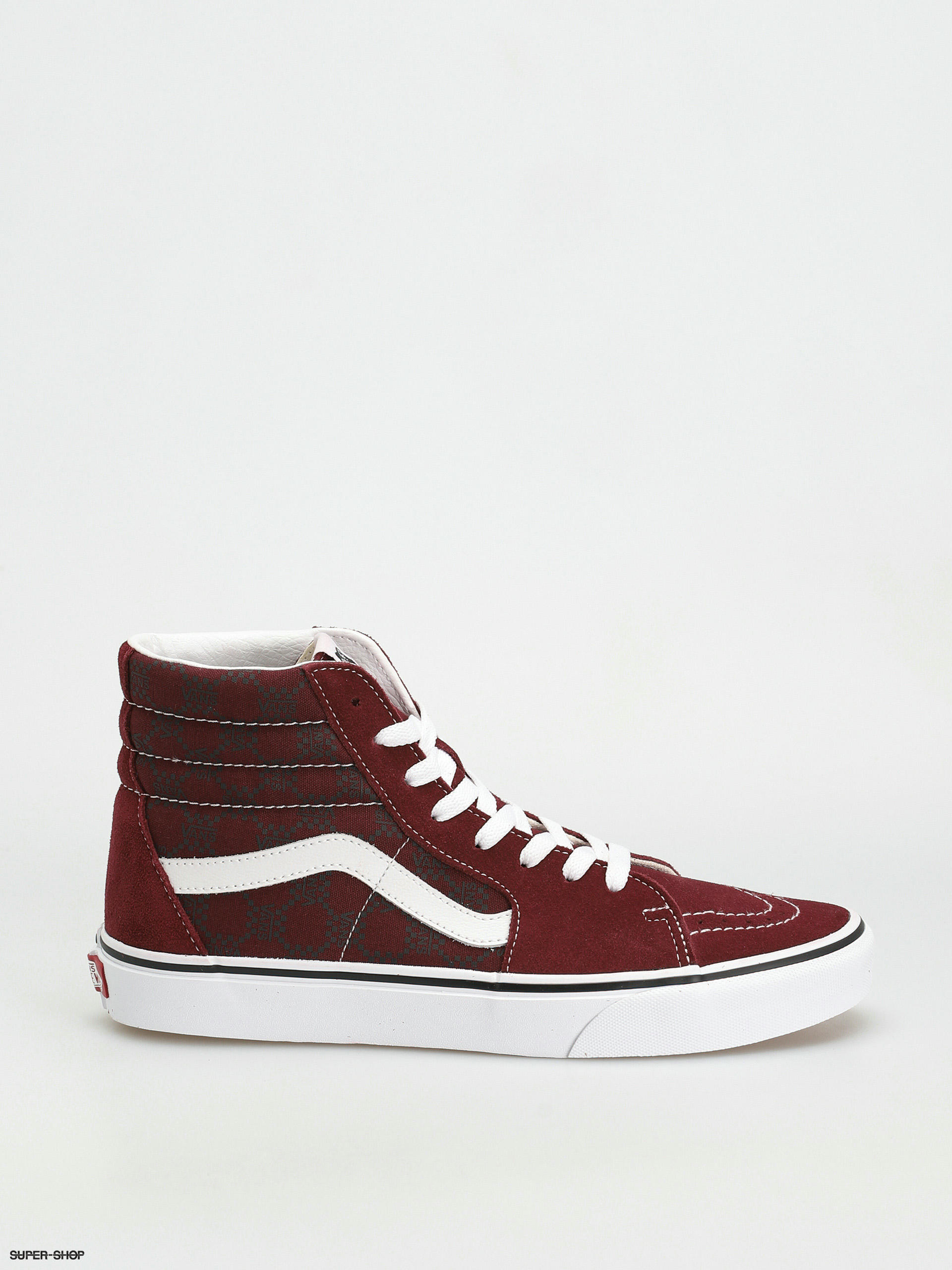 Vans Sk8 Hi Schuhe monogram port royale