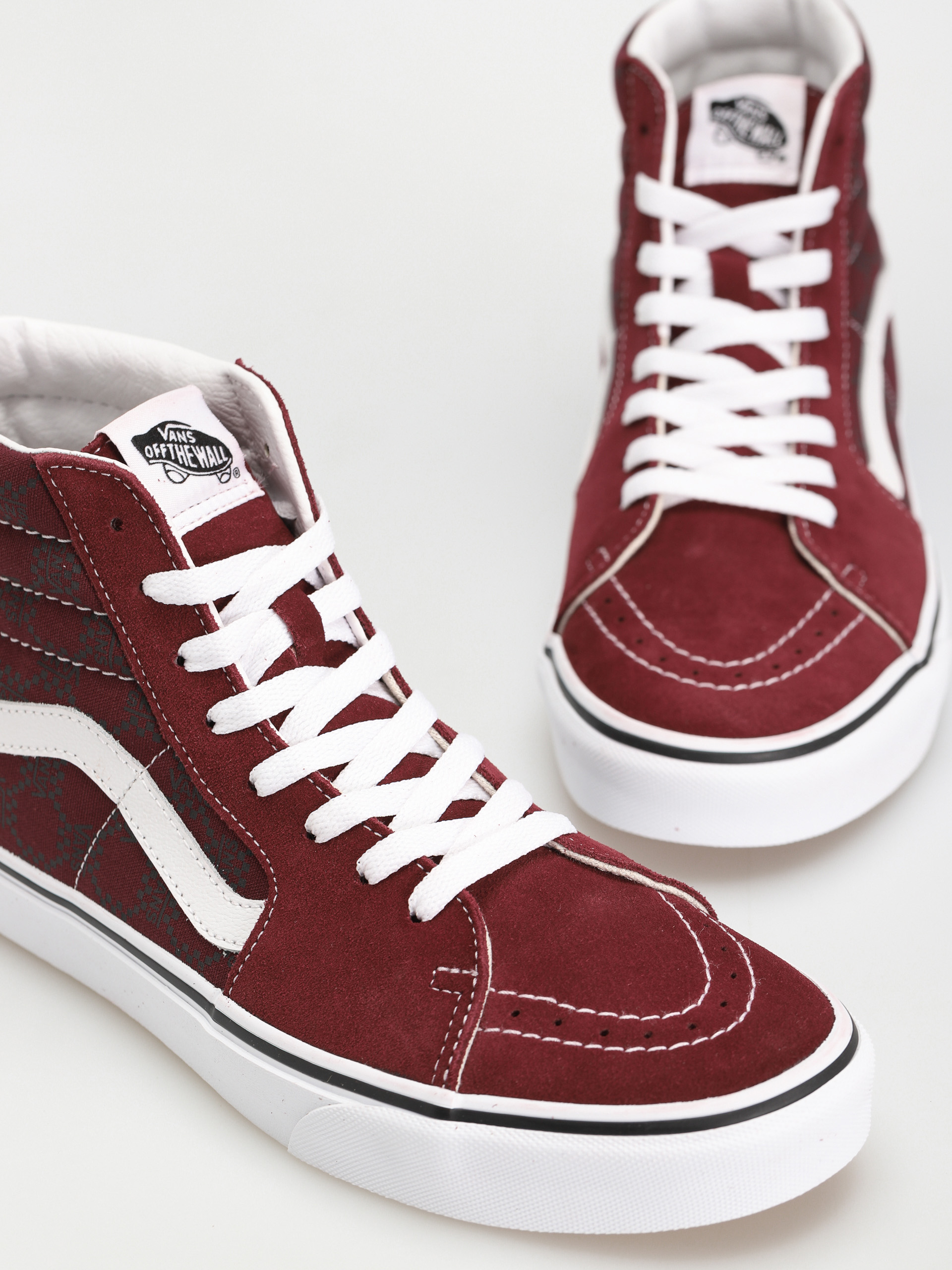 Vans Sk8 Hi Shoes (monogram port royale)
