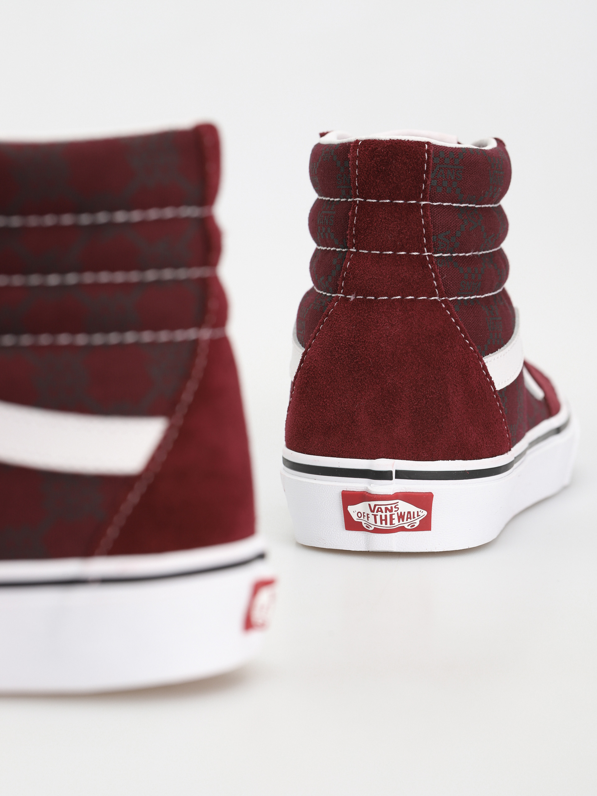 Vans Sk8 Hi Shoes (monogram port royale)