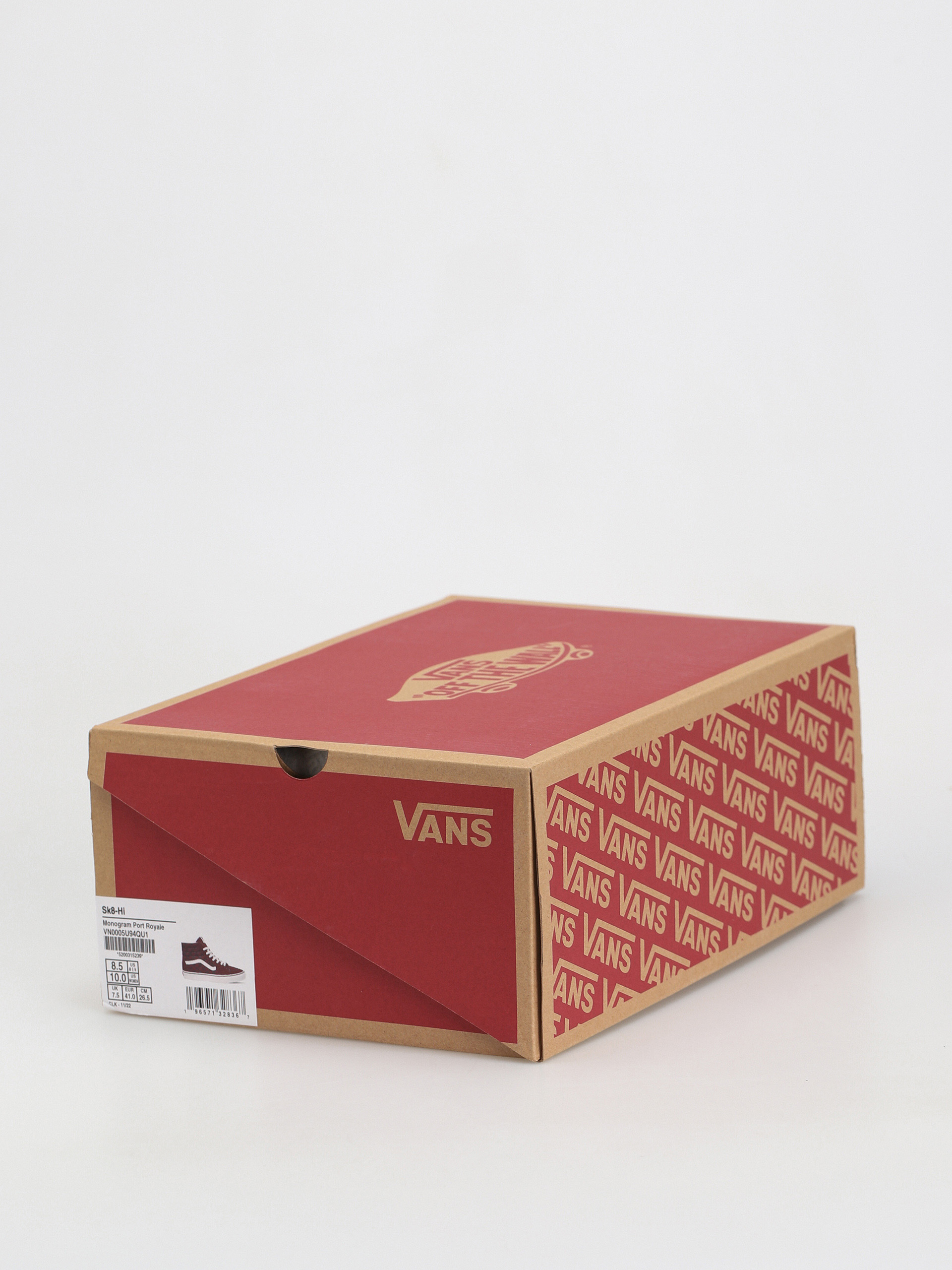 Vans Sk8 Hi Shoes (monogram port royale)