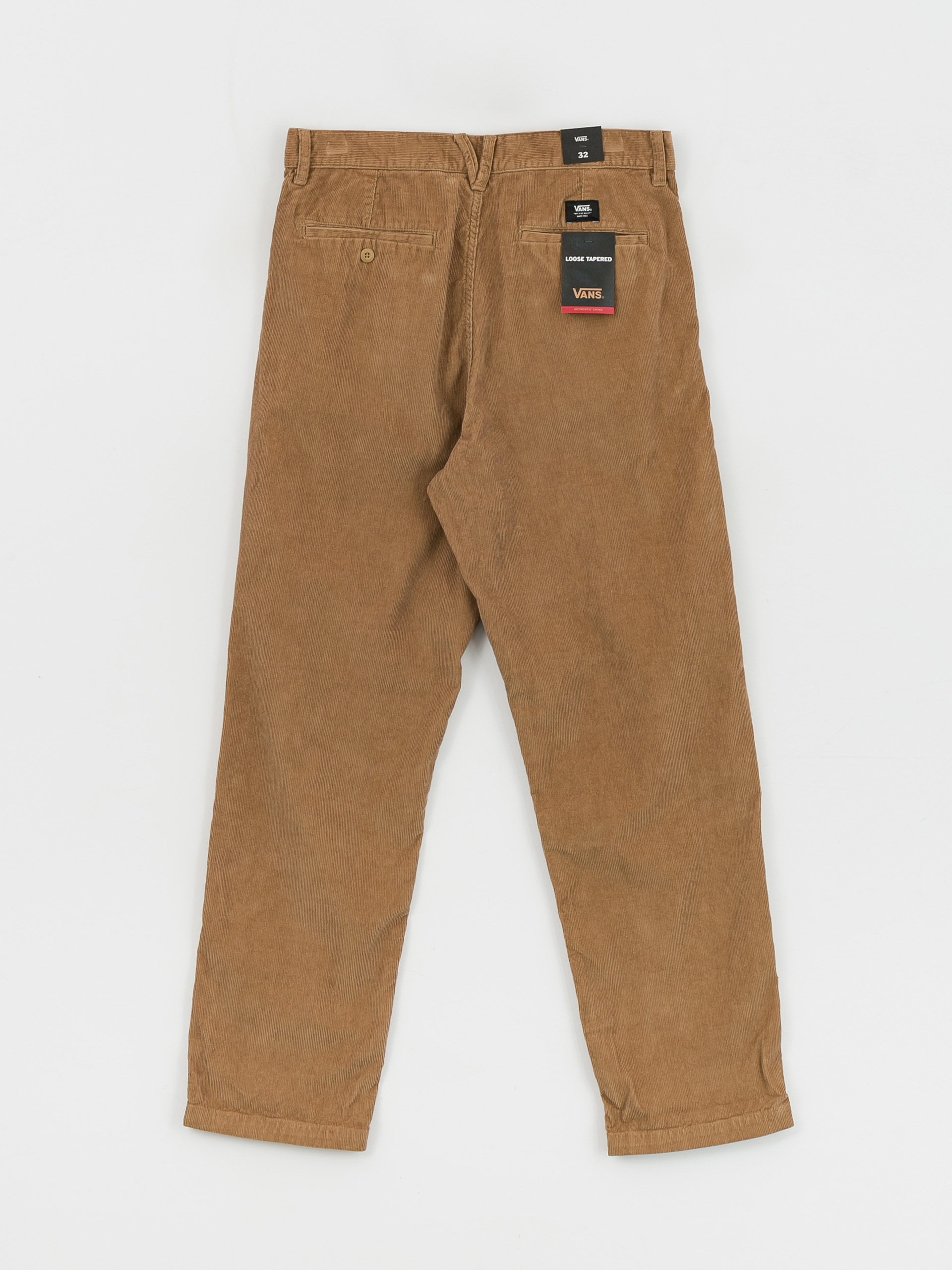 Vans Authentic Chino Cord Loose Tapered Pants brown (dirt)