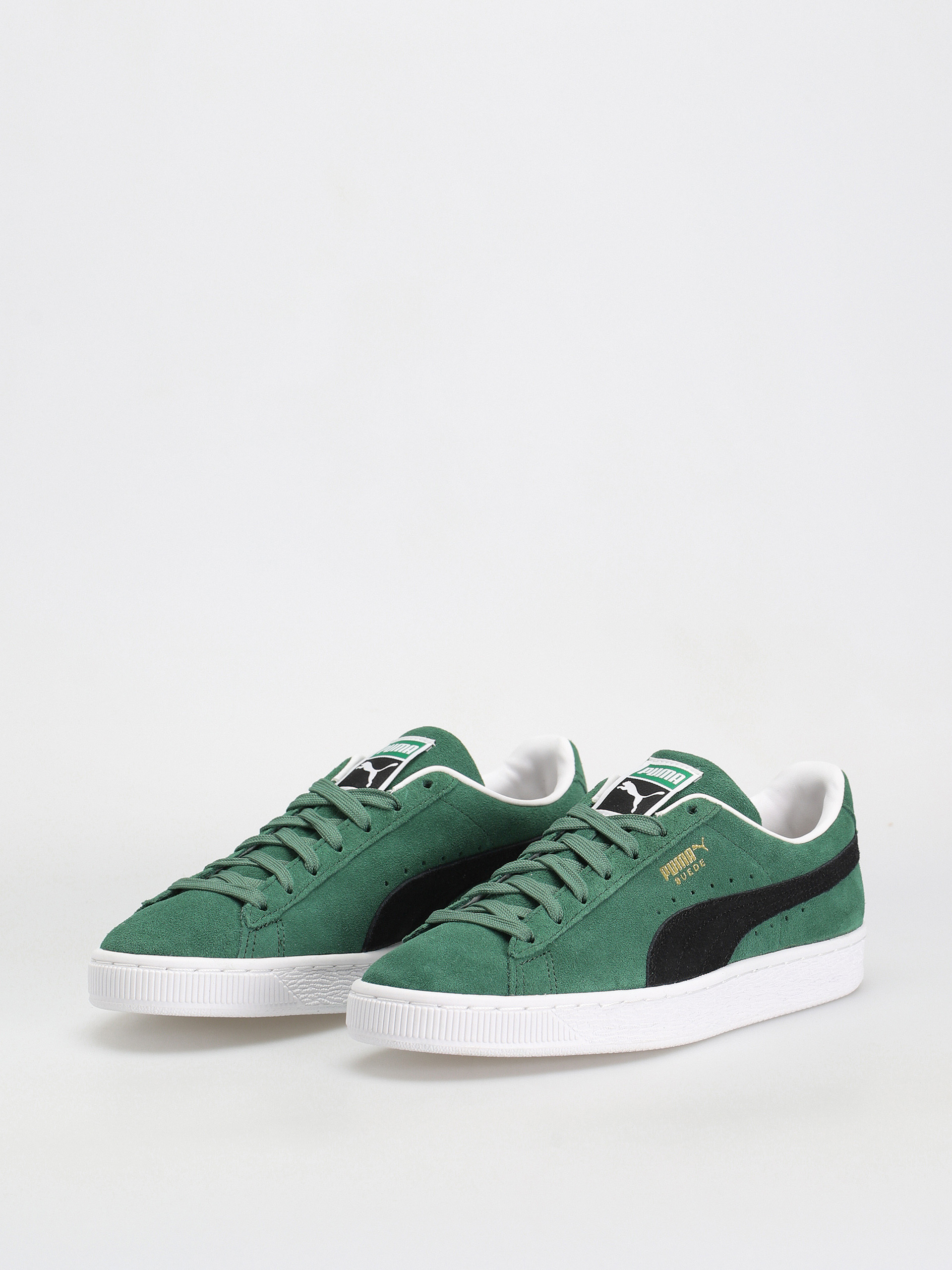 Puma Suede Classic XXI Shoes (green)