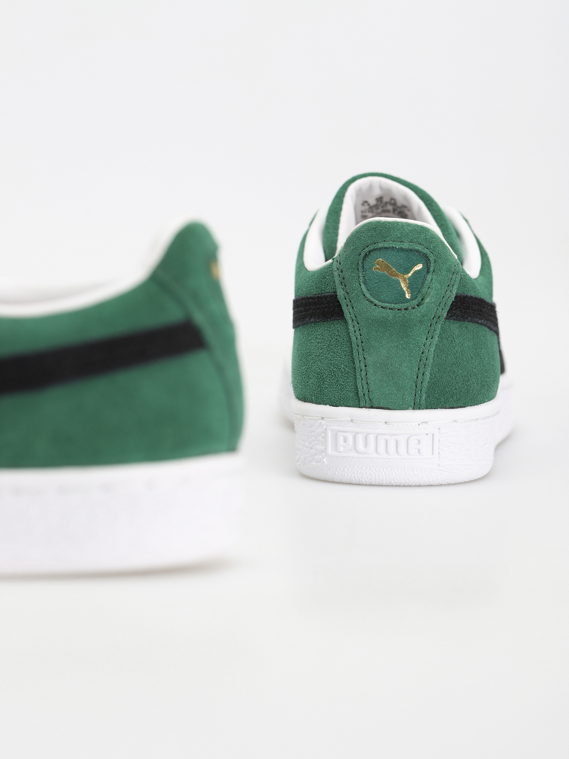 Puma Suede Classic XXI Shoes (green)