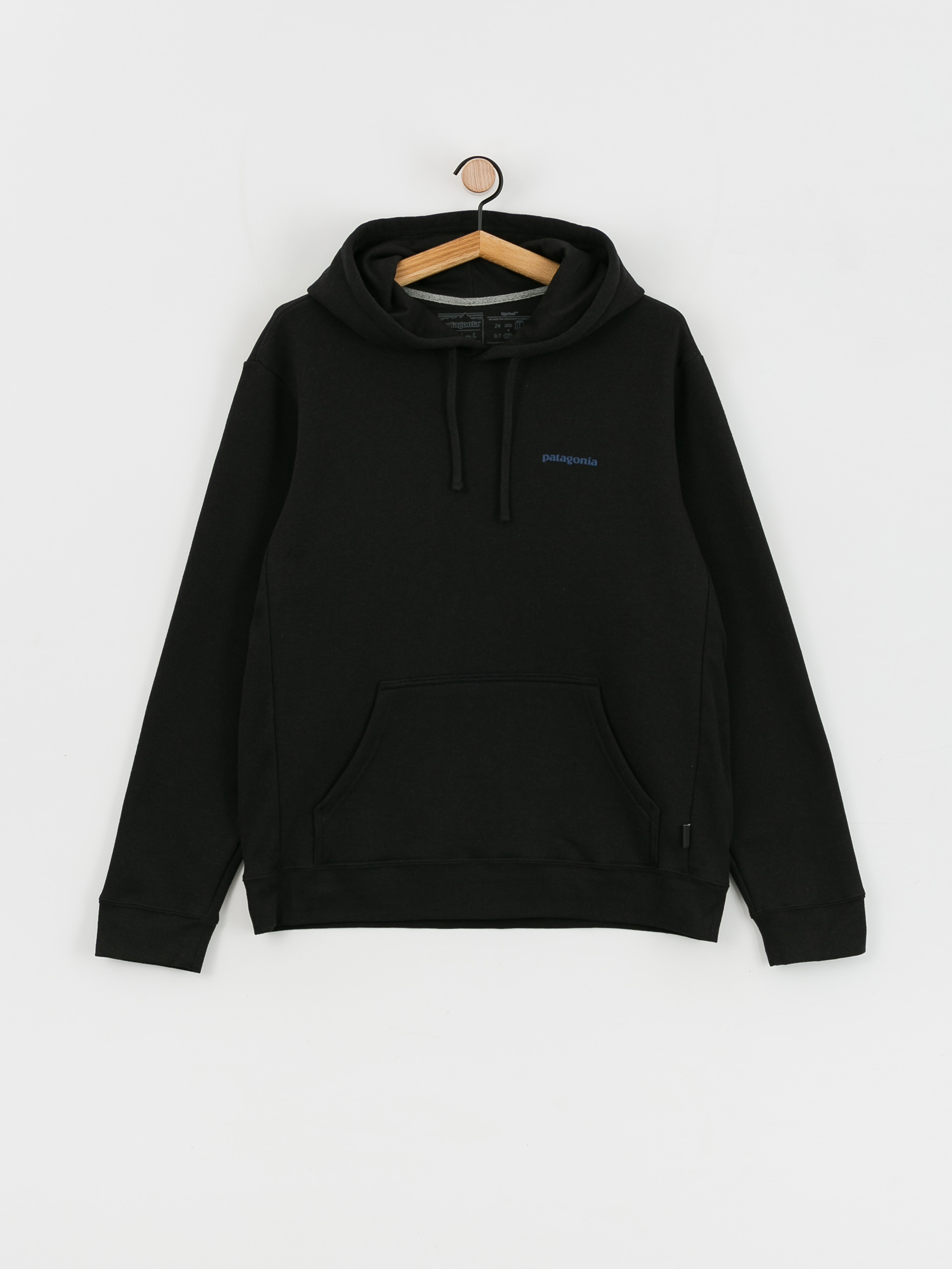 Patagonia Boardshort Logo Uprisal HD Hoodie (ink black)