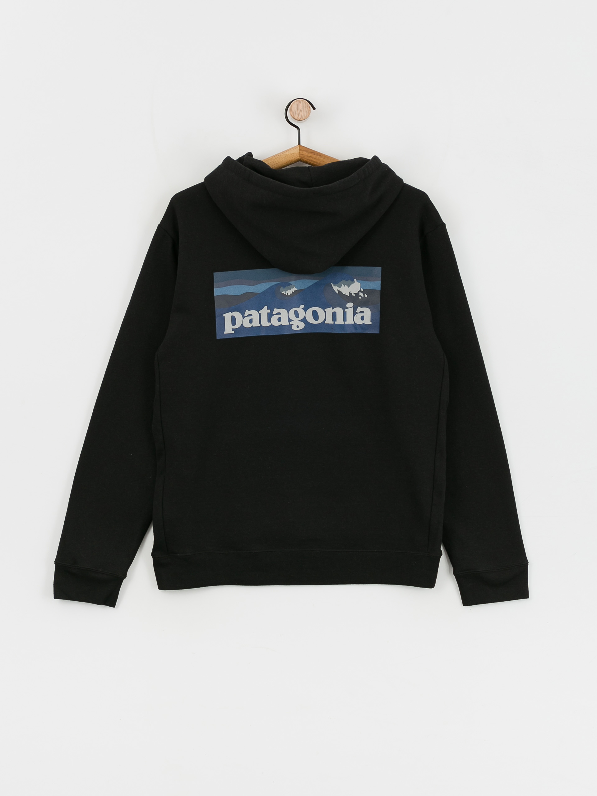 Patagonia Boardshort Logo Uprisal HD Hoodie (ink black)