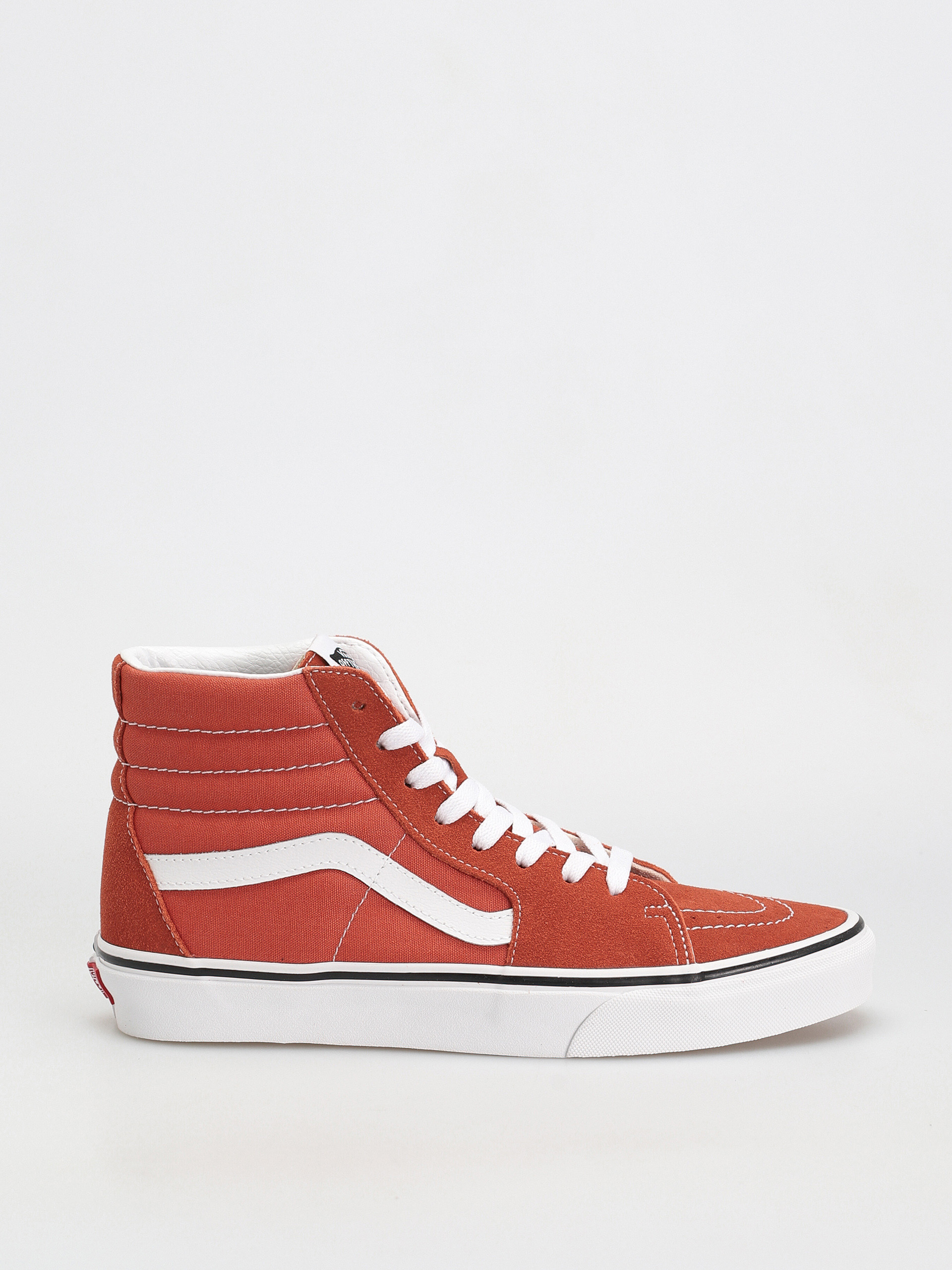 Vans Sk8 Hi Shoes red (color theory burnt ochre)