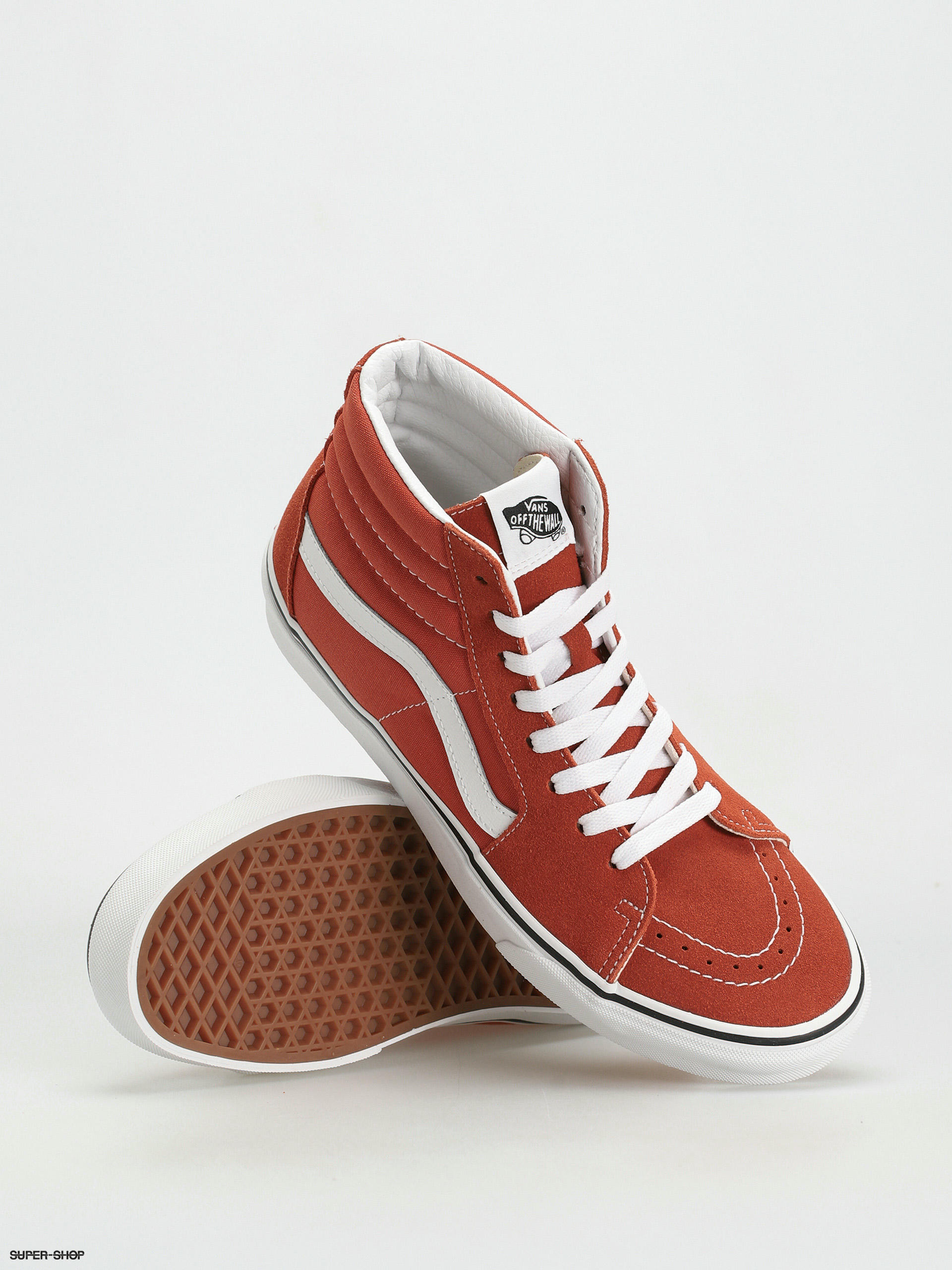 Ochre cheap white vans