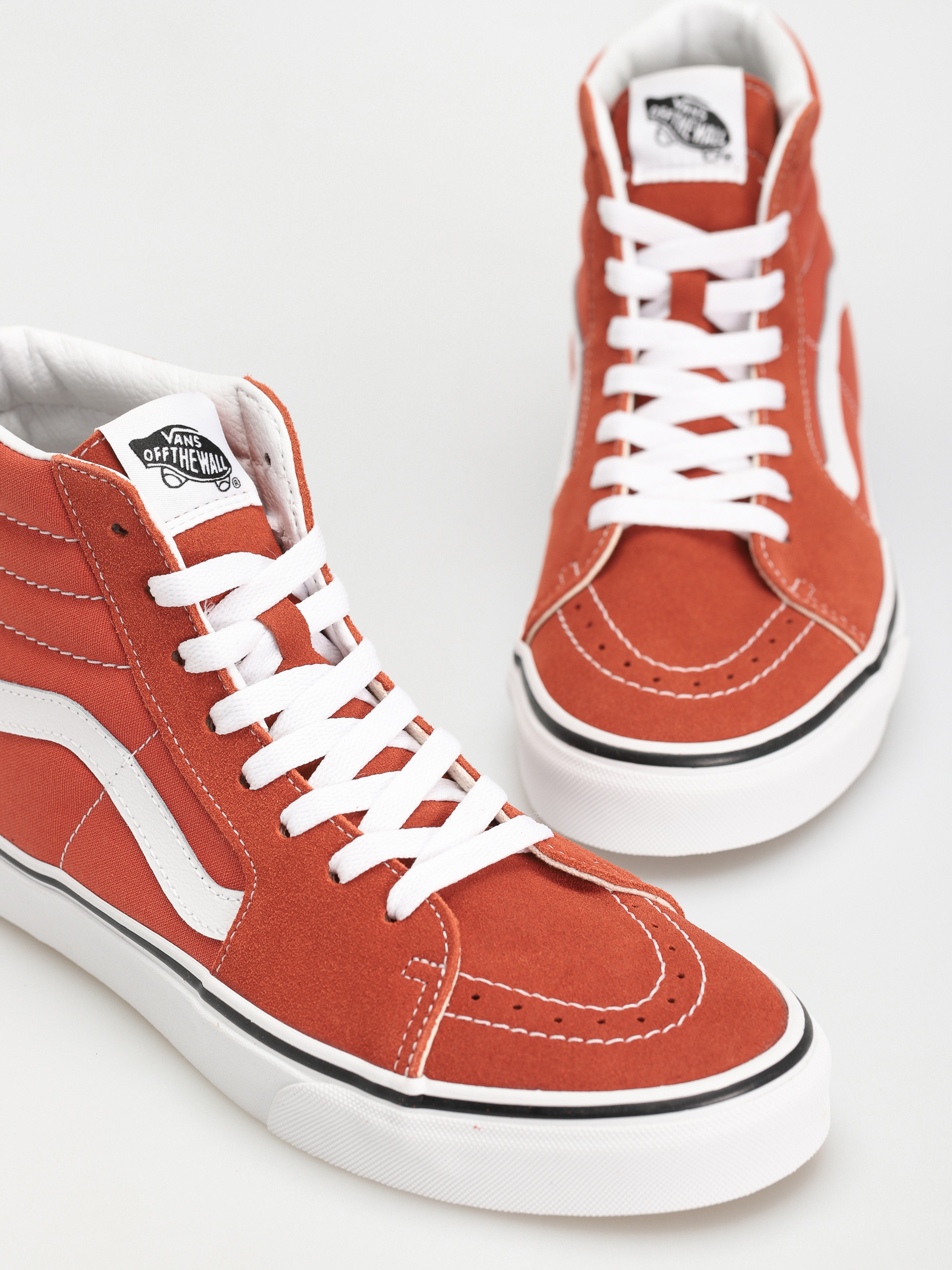 Vans Sk8 Hi Shoes (color theory burnt ochre)