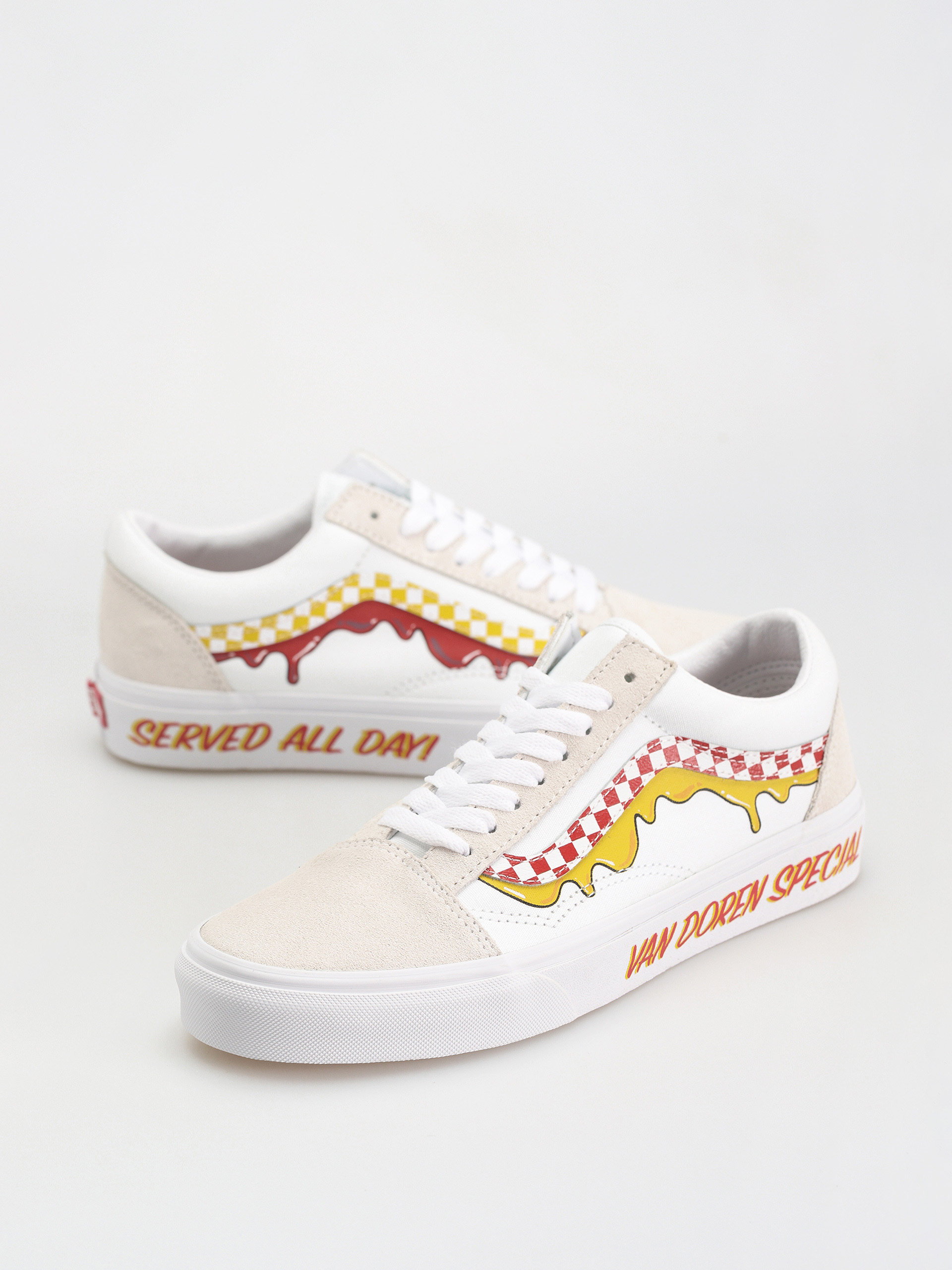 Vans Old Skool Shoes (van doren special true white)